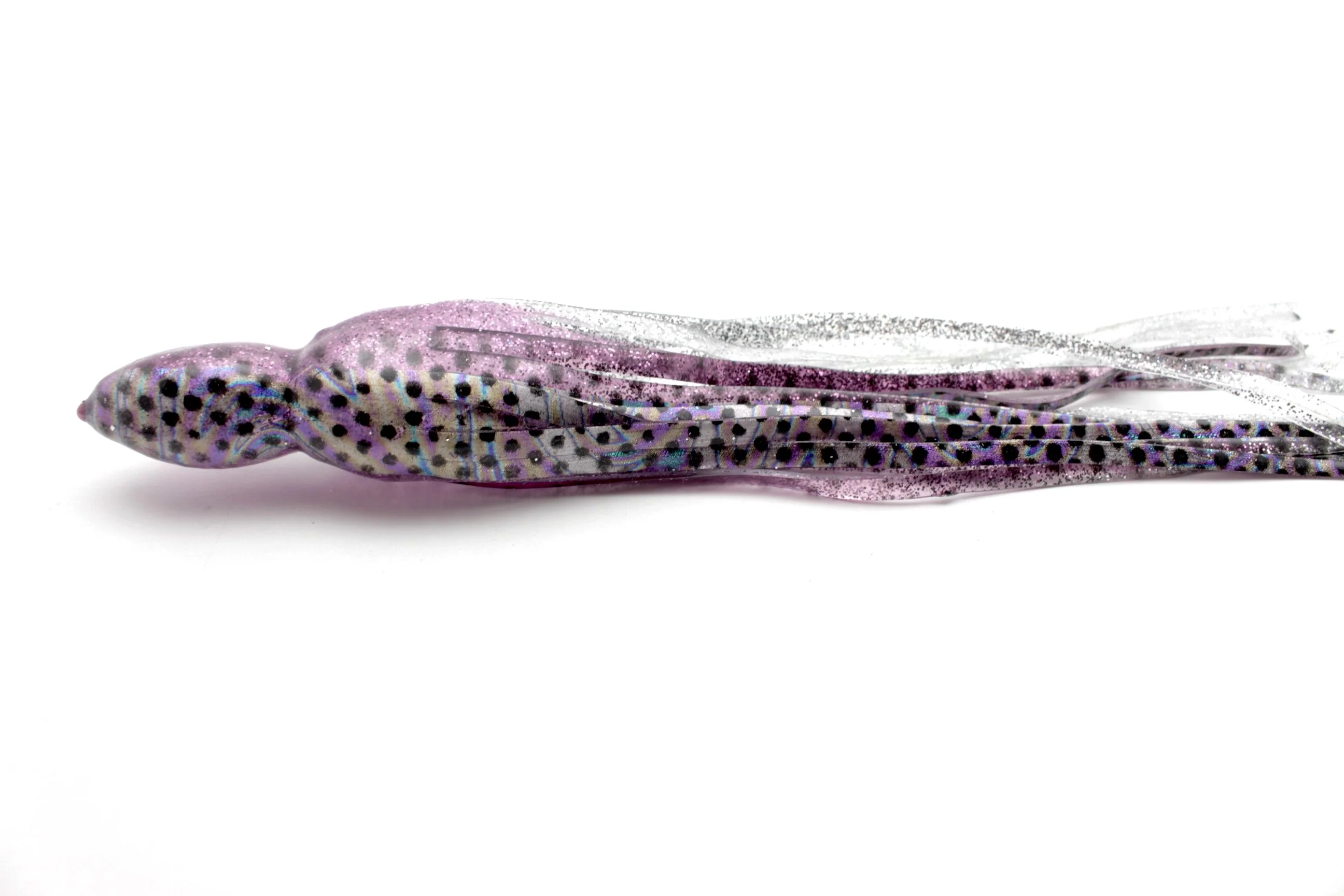 #228 BOM Replacement Skirt - Purple Glitter Aurora Black Dot-Silver Glitter - Image 3