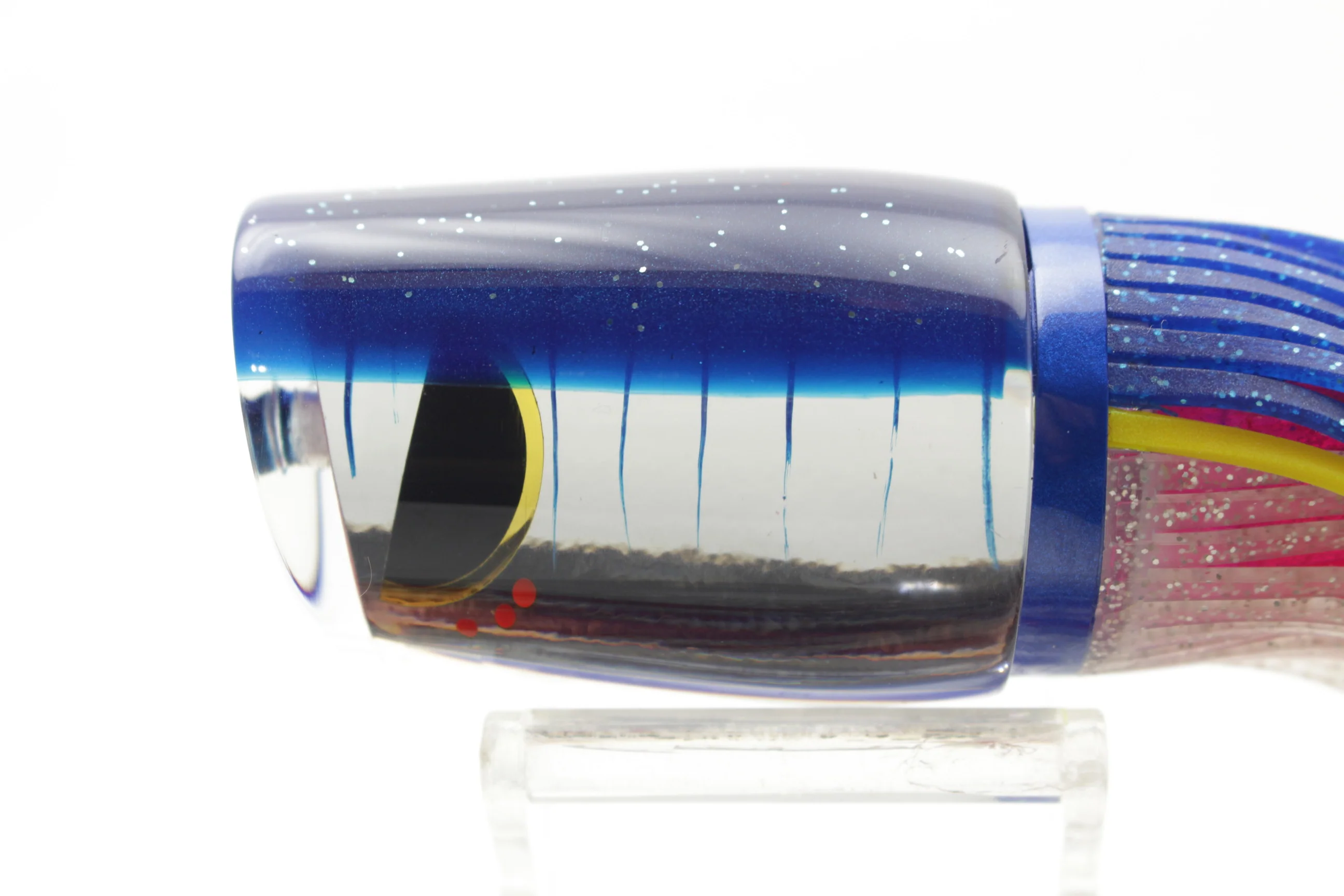 Amaral Lures Reflective/Mirrored Blue-Pink Diamondback 14" 7oz - Image 4