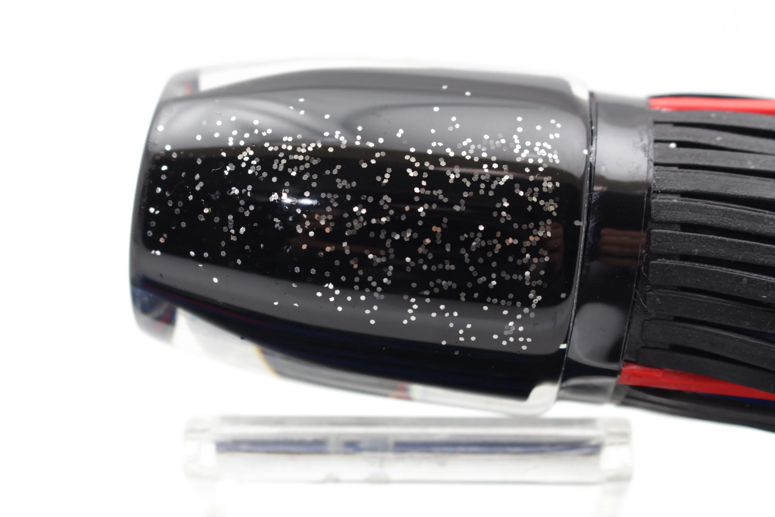 Amaral Lures Silver Rainbow Black-Blue Jararaca 12" 4oz - Image 4