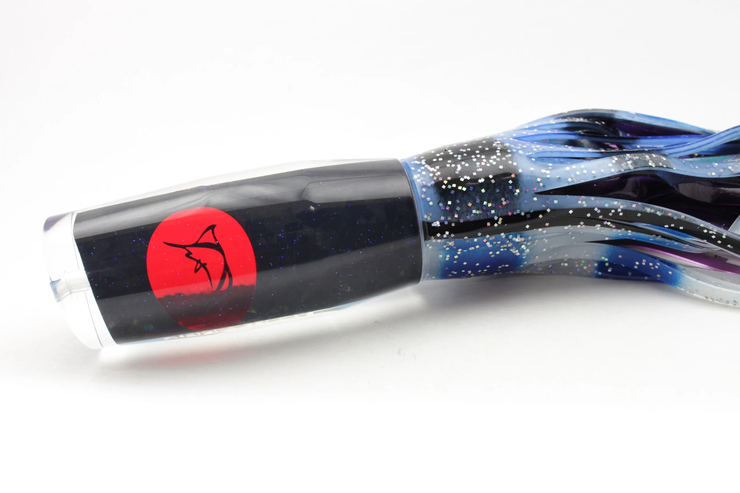 Bonze Lures Black Rainbow Blue Pearl Spellbound 14" 14oz - Image 10