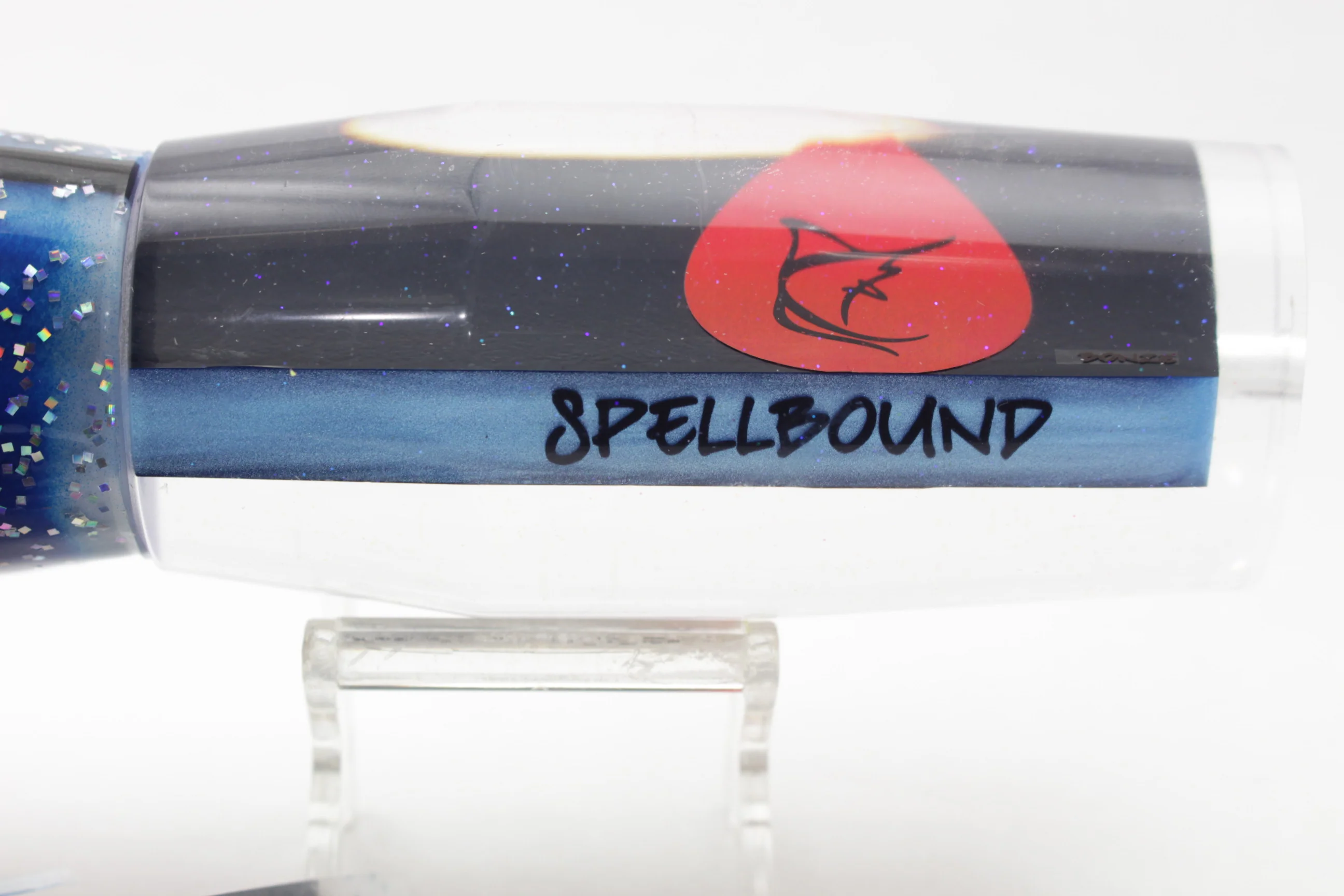 Bonze Lures Black Rainbow Blue Pearl Spellbound 14" 14oz - Image 5