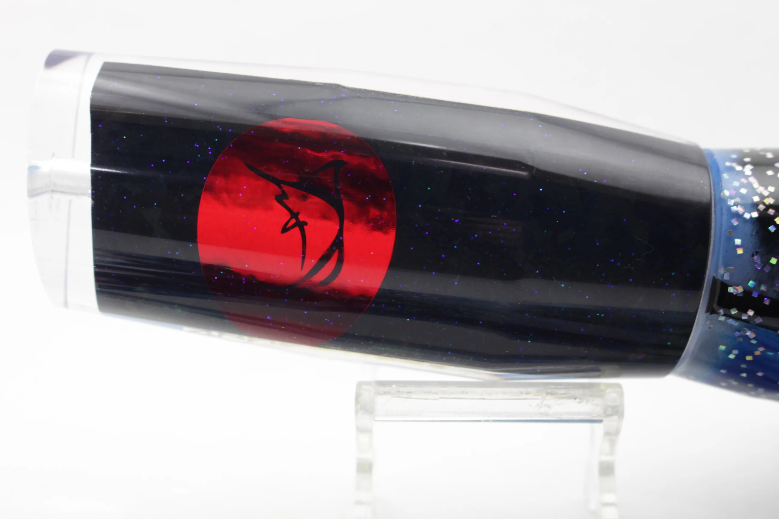 Bonze Lures Black Rainbow Blue Pearl Spellbound 14" 14oz - Image 6