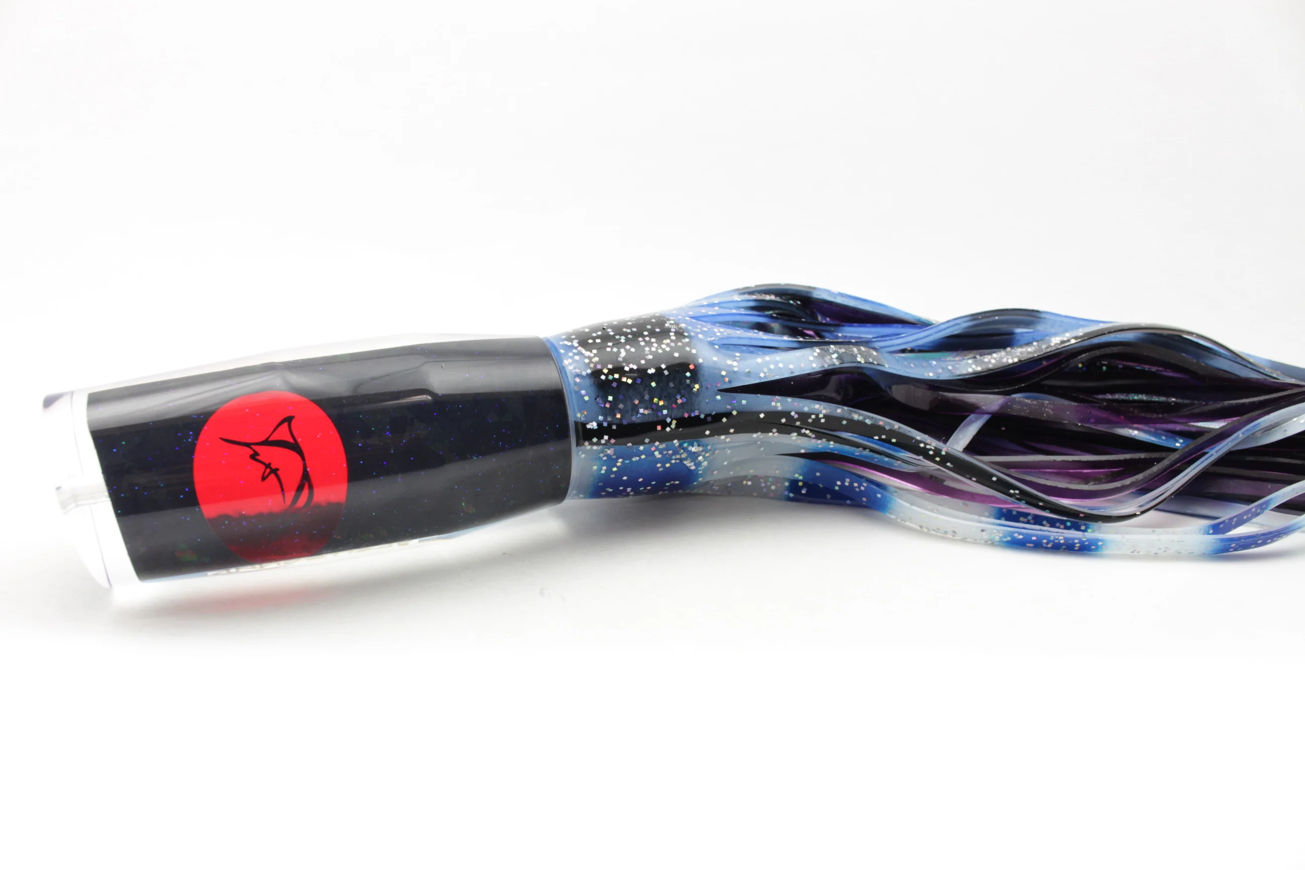 Bonze Lures Black Rainbow Blue Pearl Spellbound 14" 14oz - Image 9