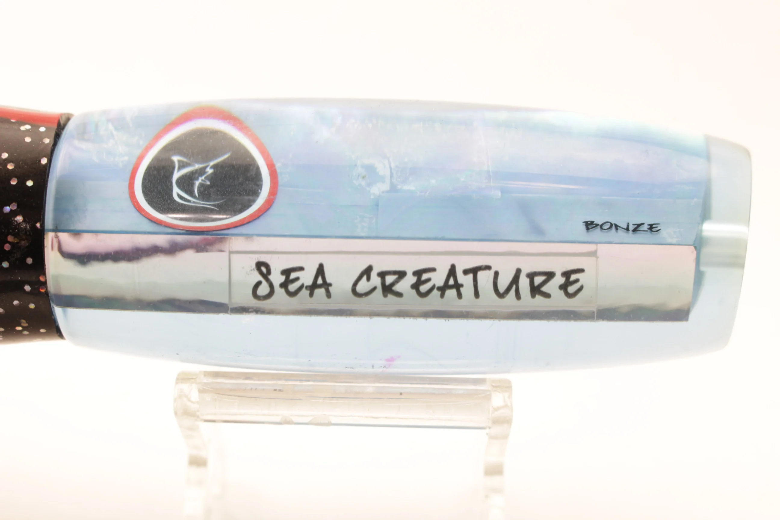 Bonze Lures Blue MOP-Black Sea Creature 12" 7.5oz - Image 7