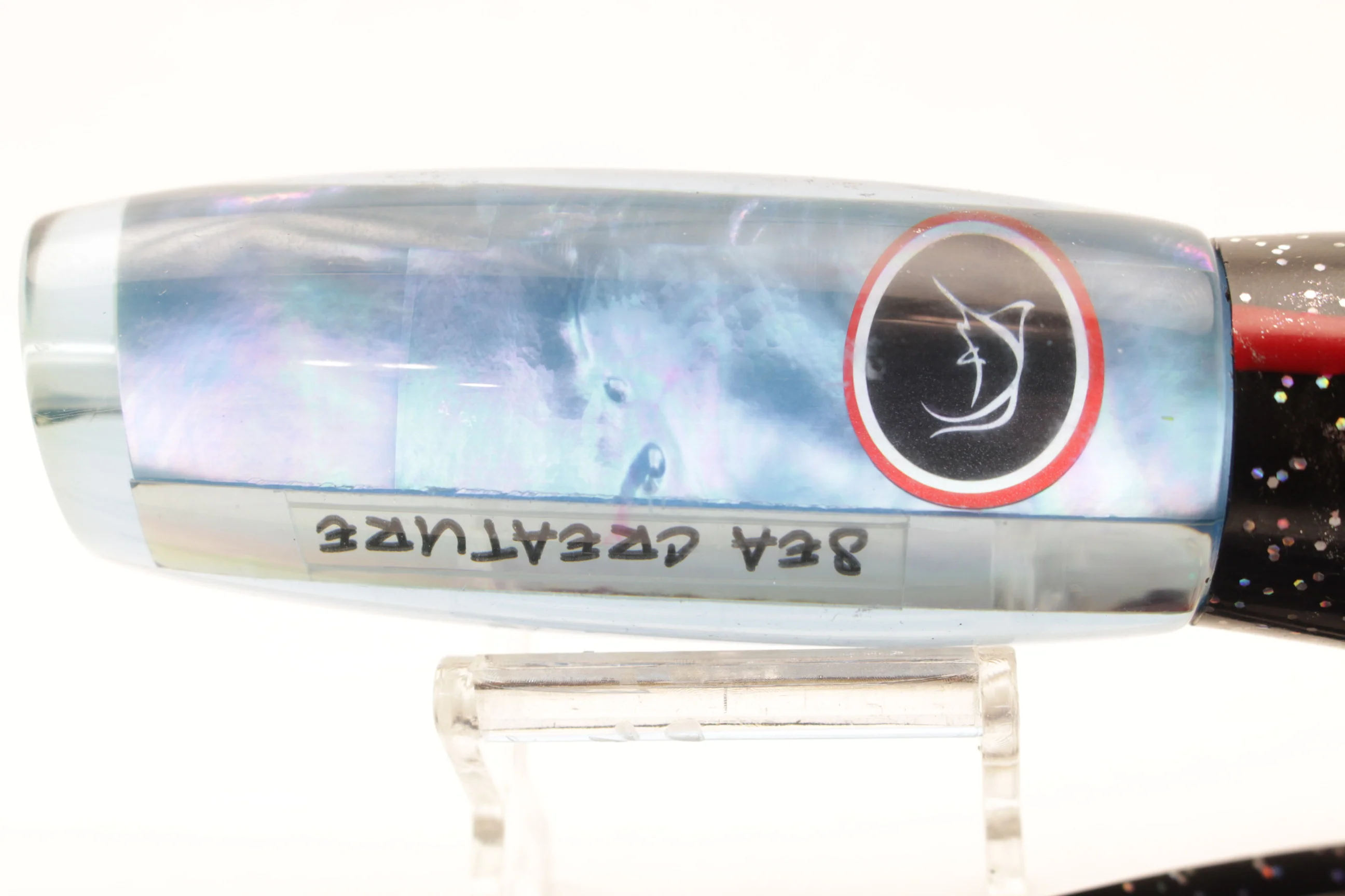 Bonze Lures Blue MOP-Black Sea Creature 12" 7.5oz - Image 8