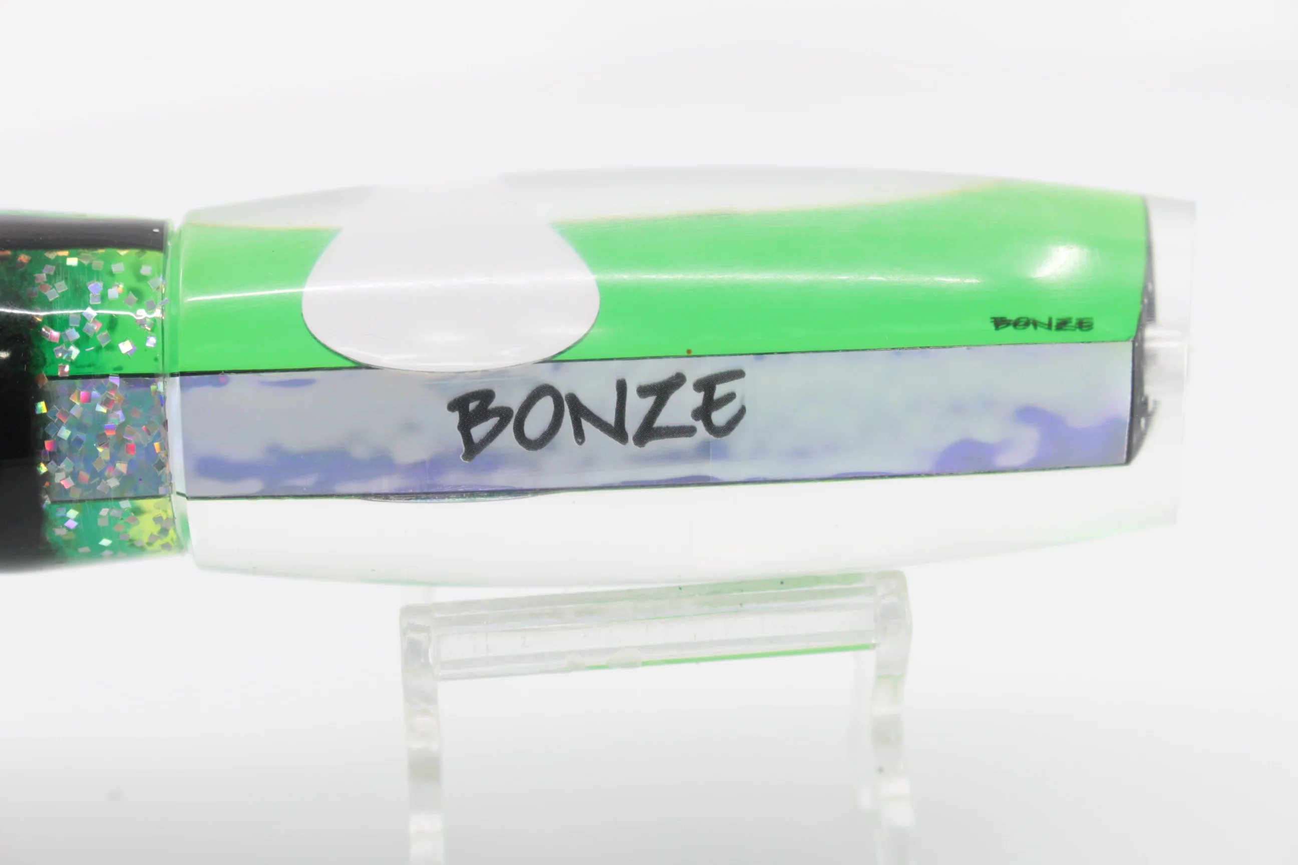 Bonze Lures Green Chrome Mirrored Eyes Sea Creature 12" 7.5oz - Image 5