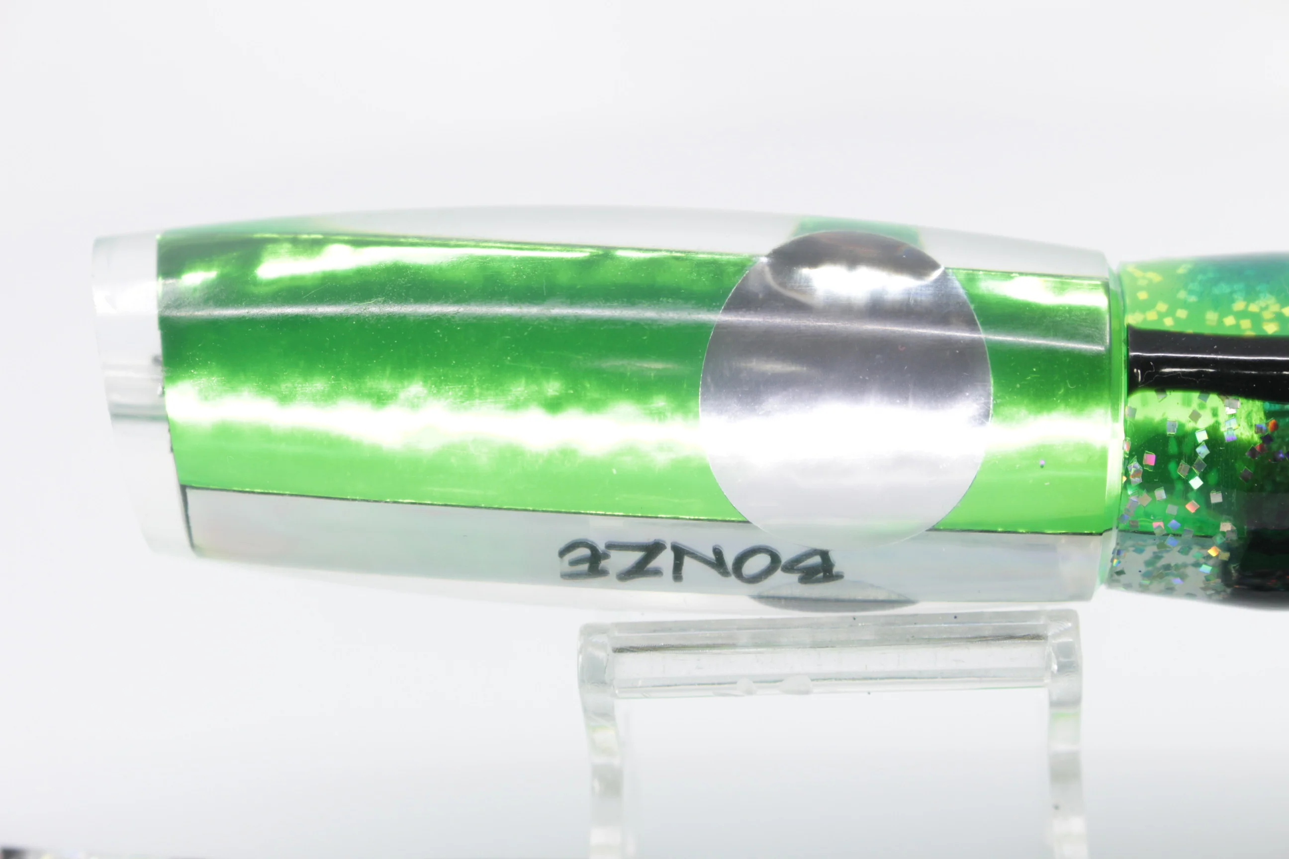 Bonze Lures Green Chrome Mirrored Eyes Sea Creature 12" 7.5oz - Image 6