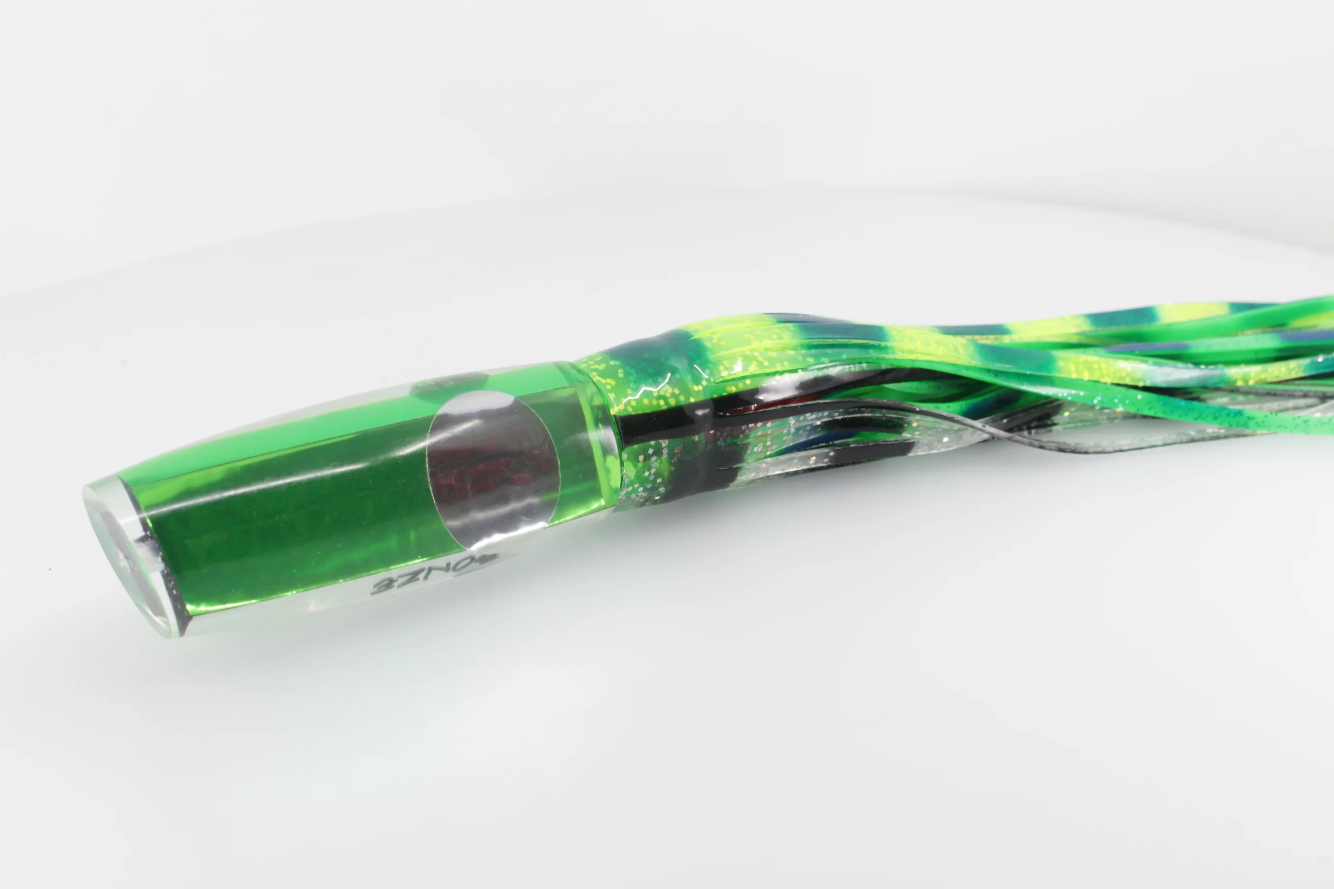 Bonze Lures Green Chrome Mirrored Eyes Sea Creature 12" 7.5oz - Image 8