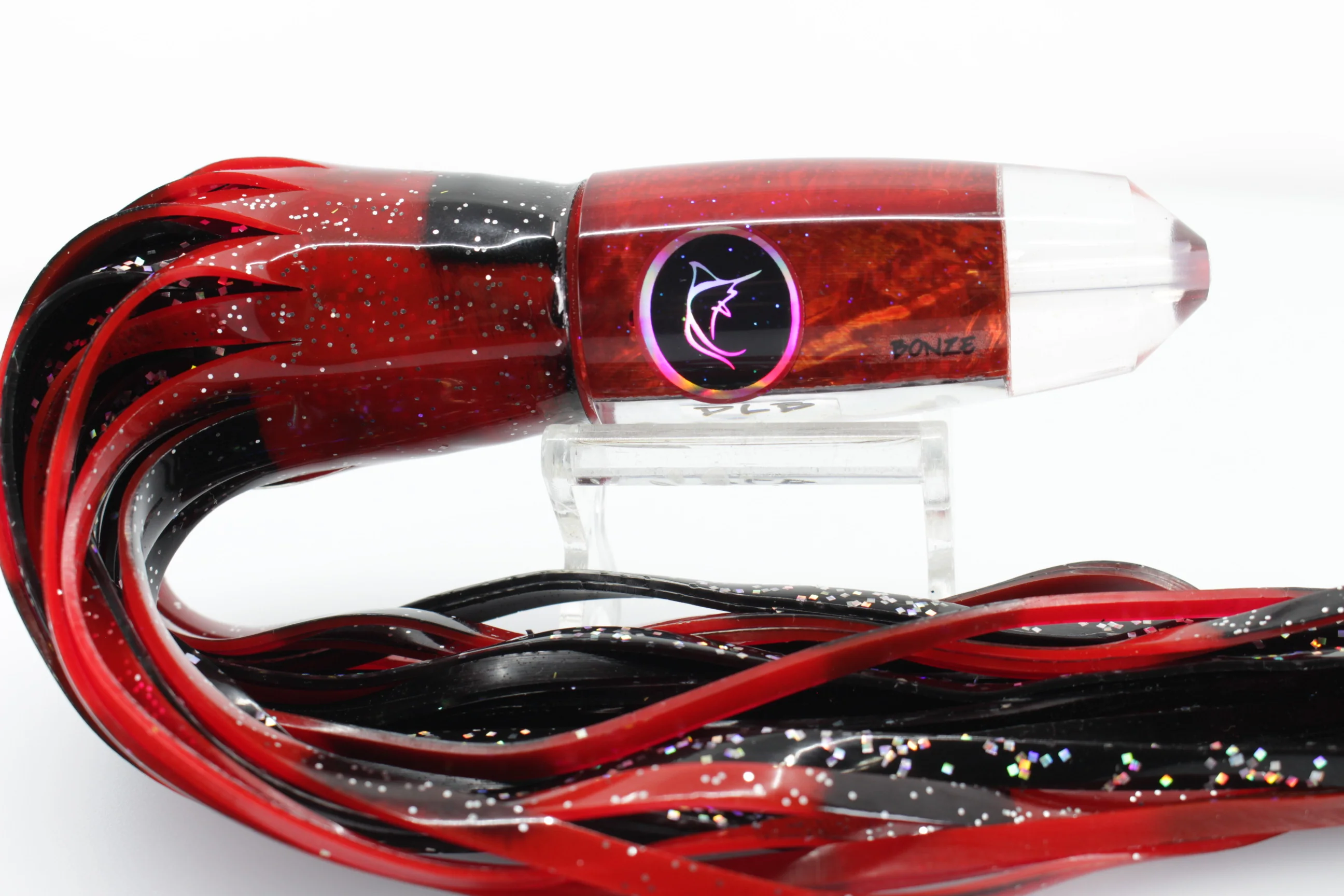 Bonze Lures Red-Bronze MOP DLB 10" 10.5oz Skirted - Image 9