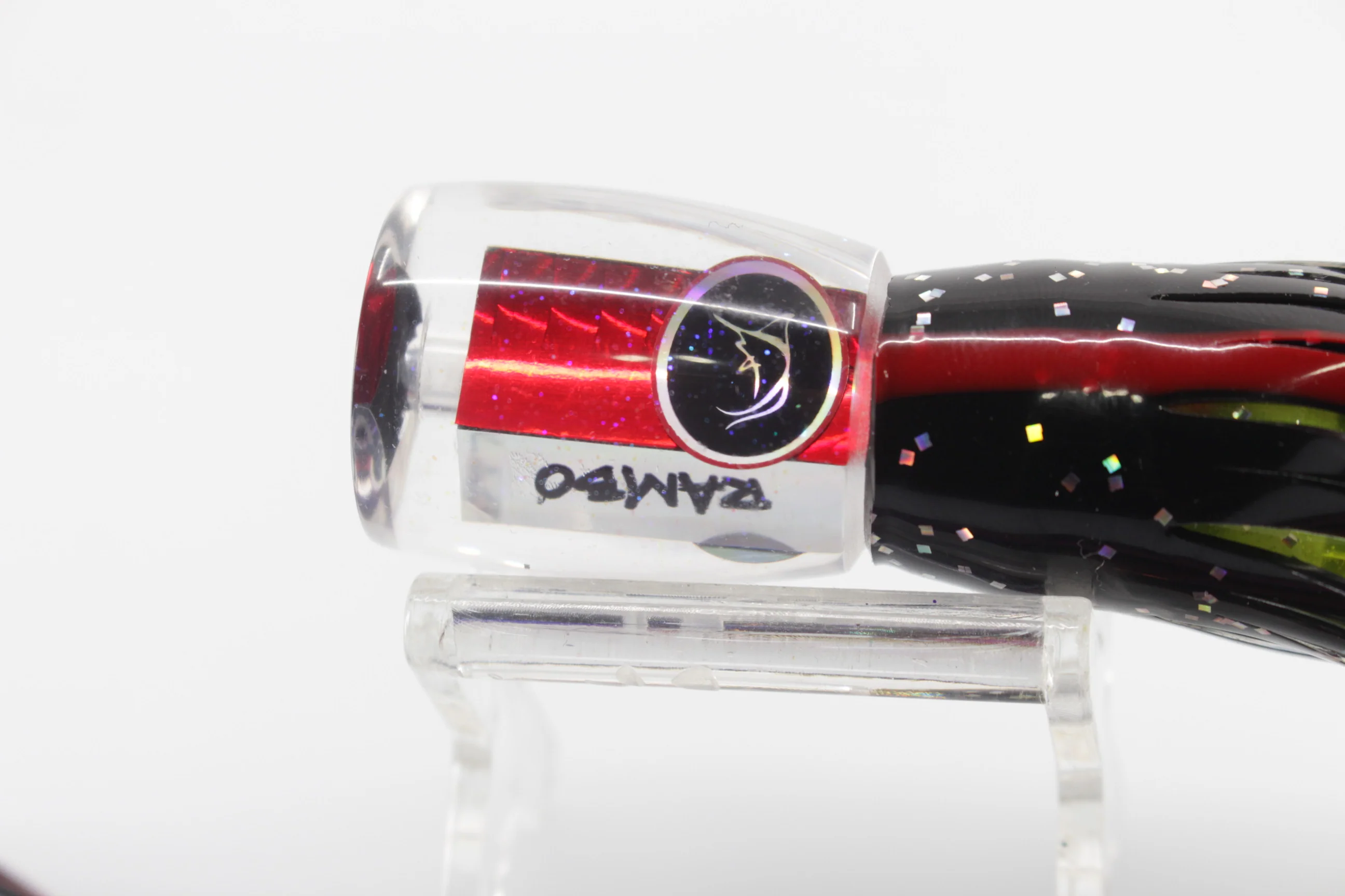 Bonze Lures Red Rainbow Scale Rambo 7" 3oz - Image 3