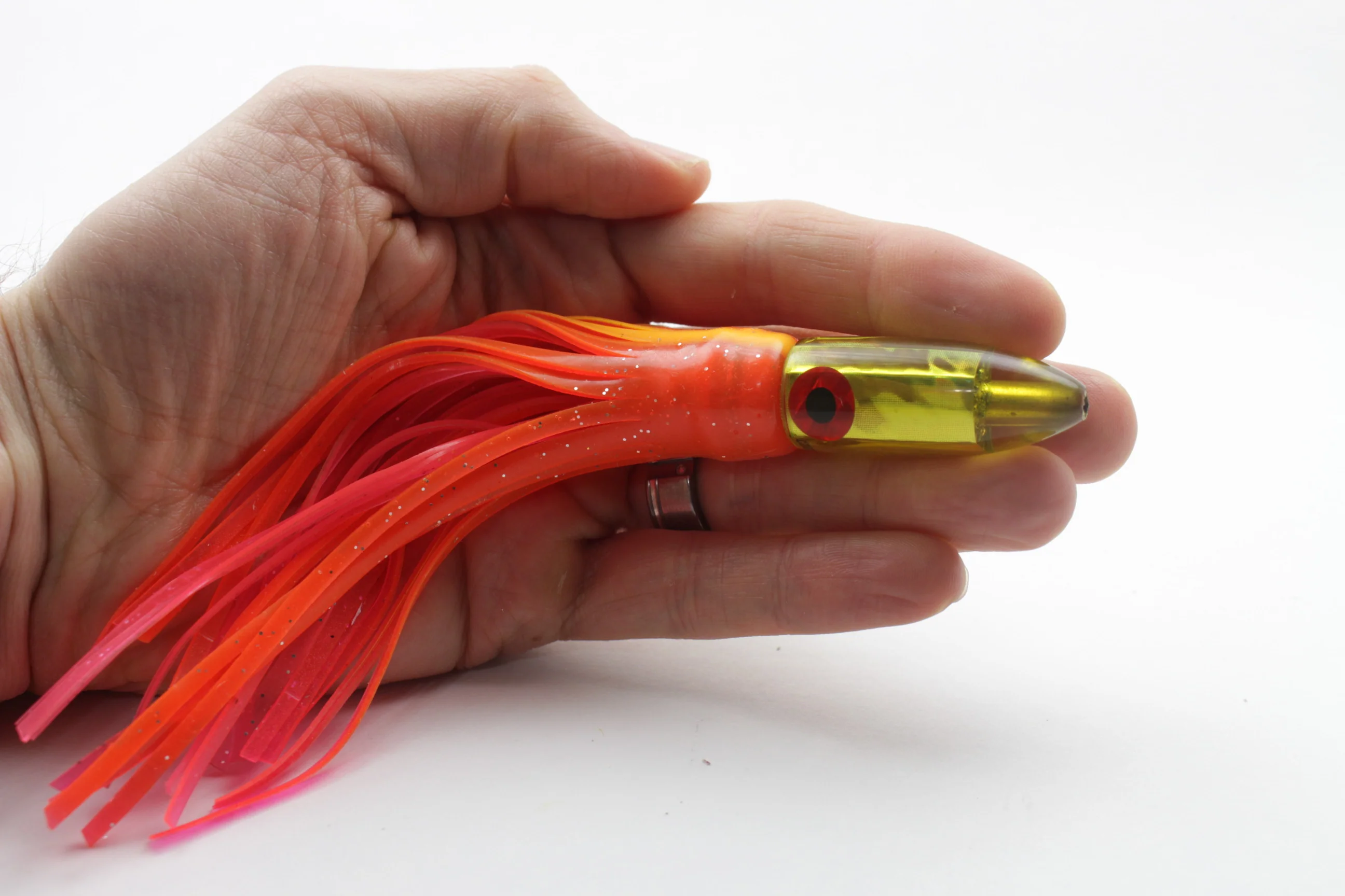 Coggin Lures Yellow Rainbow #1 Peanut Dart 4.5" 1.5oz - Image 6