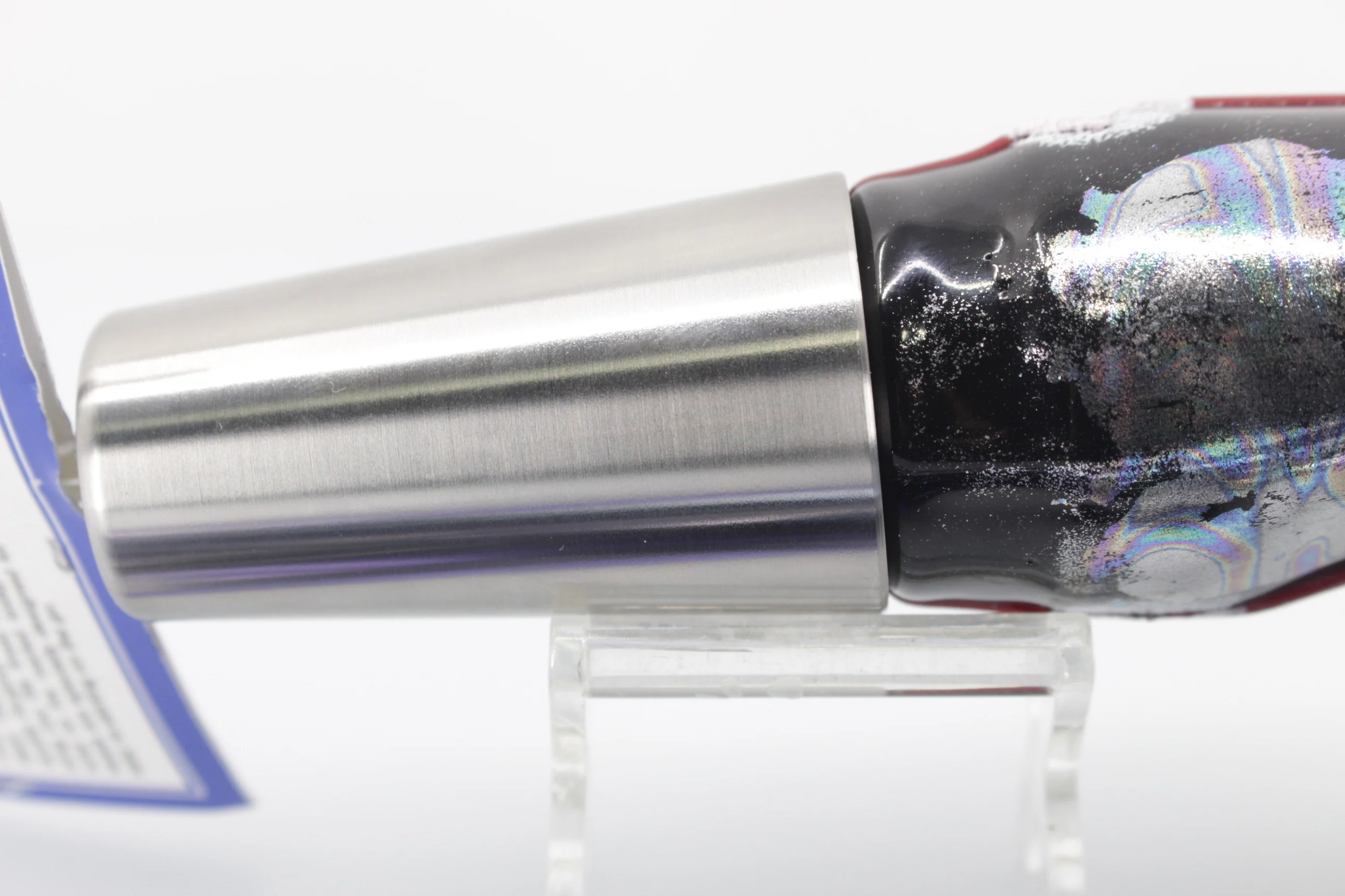 Diamond Fishing Chrome Hi-Speed Molokai Jet 10" 19oz Skirted Black-Purple - Image 4