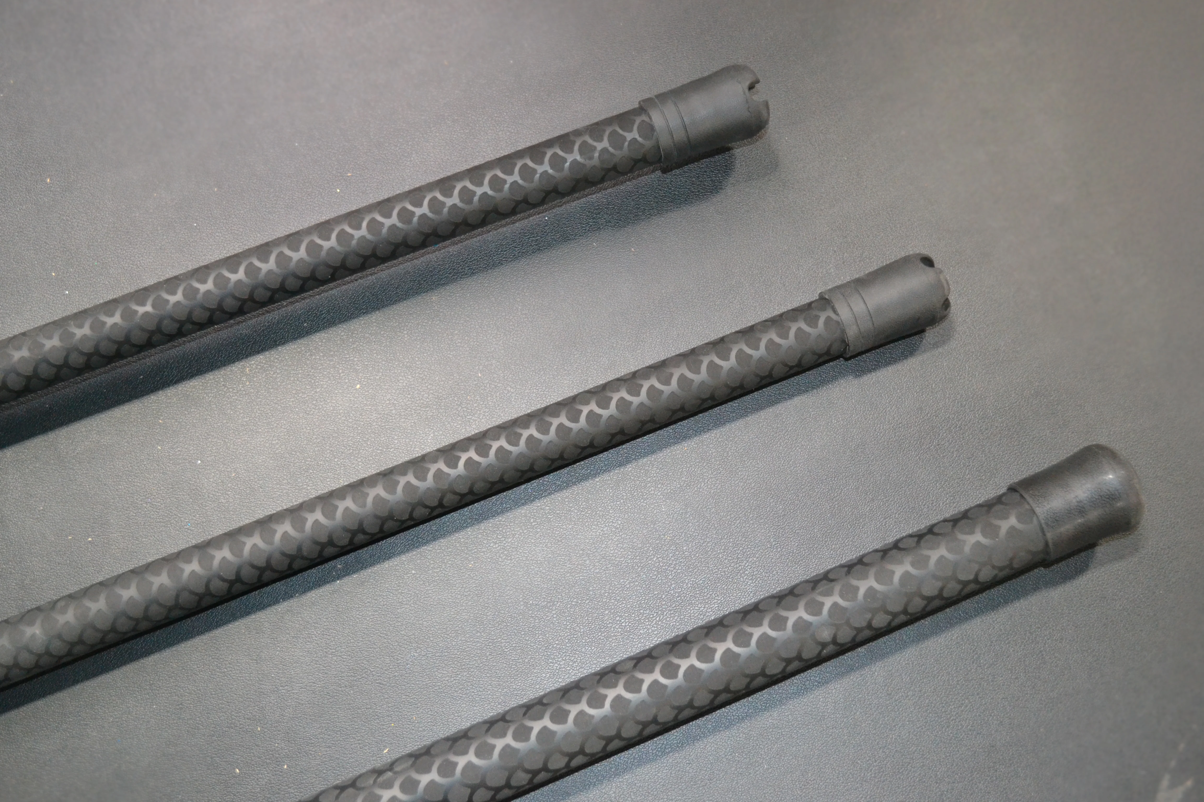 Grander Marlin Tackle Custom Purple-Paua Shell-Black Tiller 8' Flyer Gaffs - Image 5