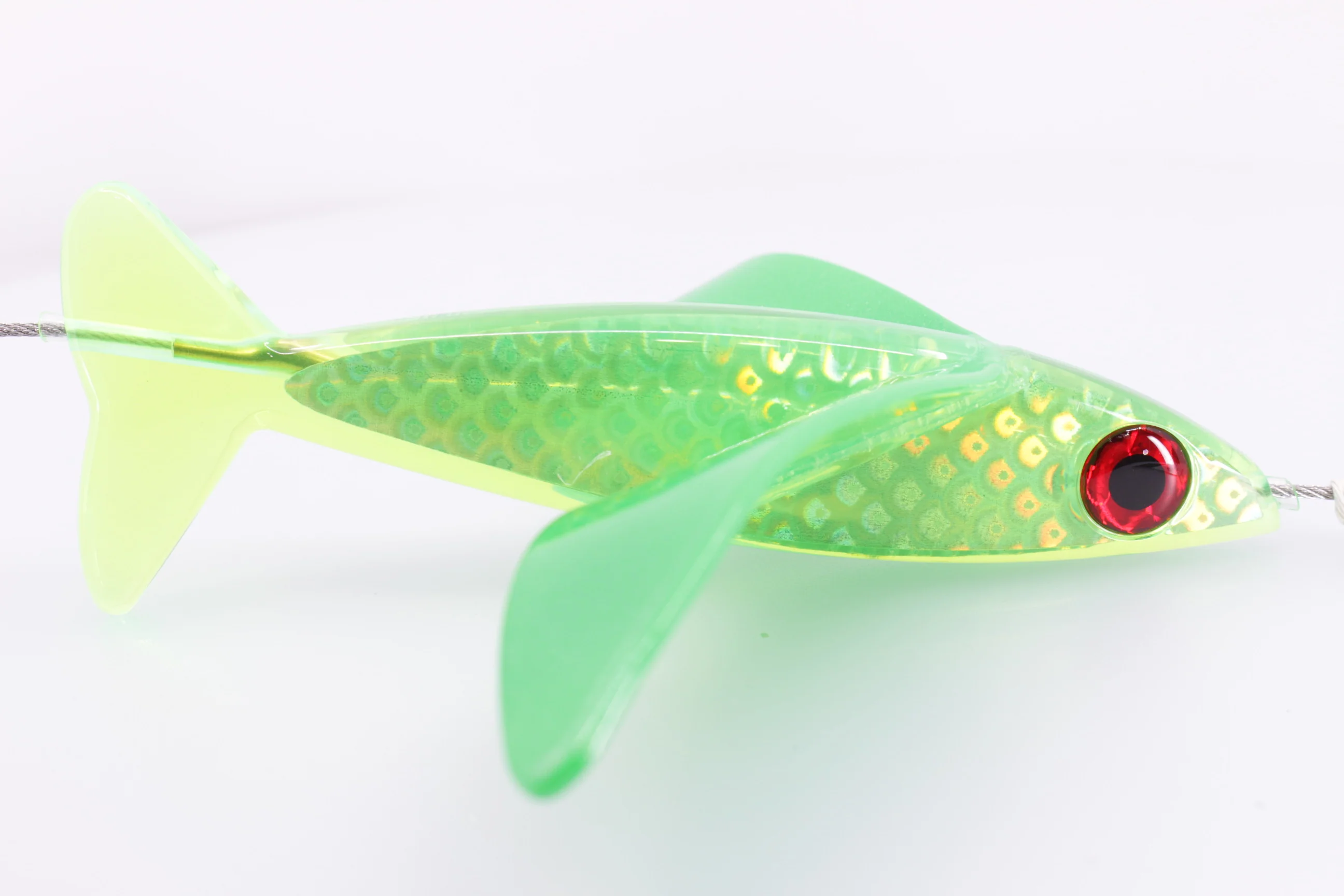 Hawaiian Malolo Bird Teaser Neon Frog Rainbow Scale - Image 3