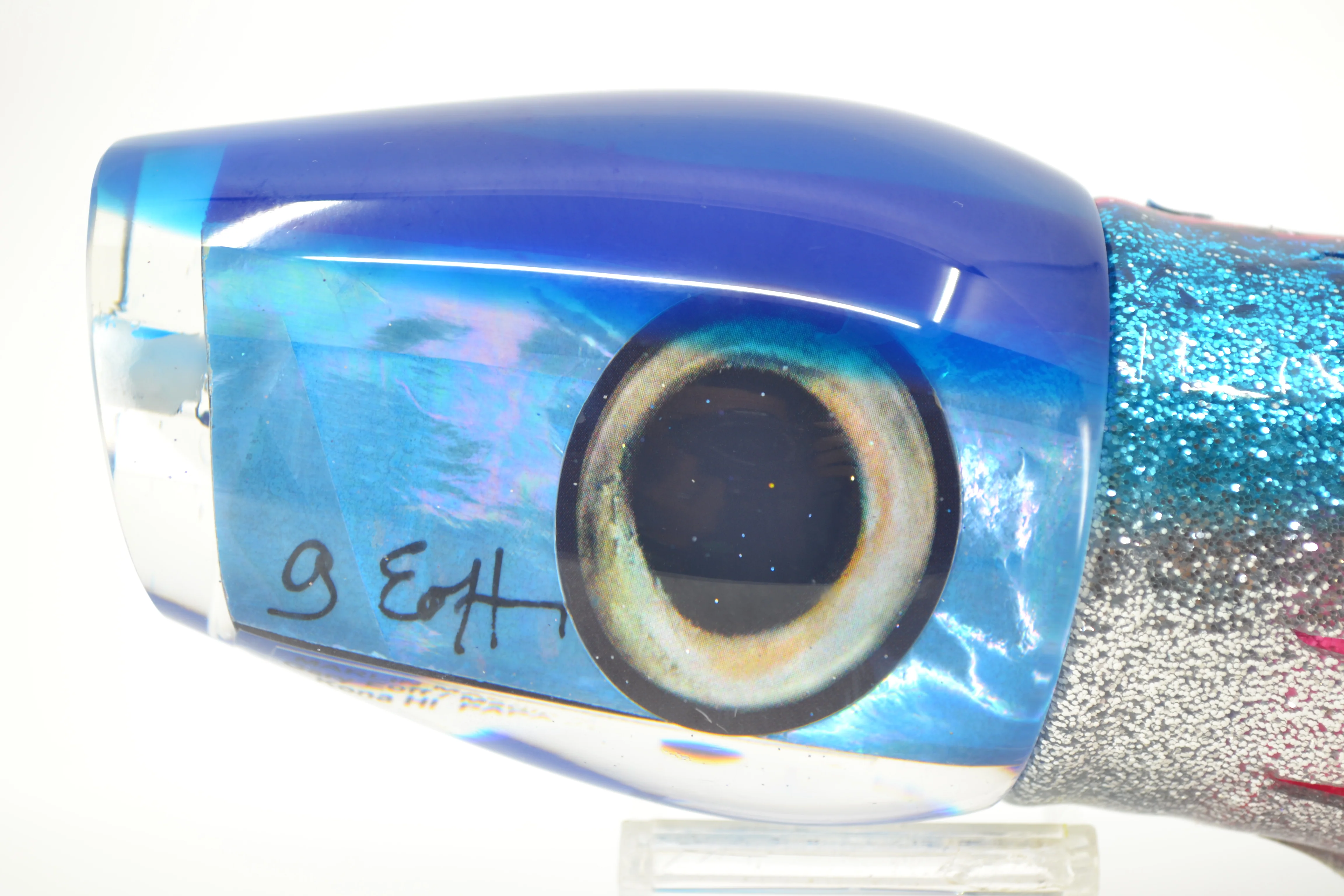 Marlin Magic Blue MOP Blue Back Taxi Eyes Papa Joe 16" 19oz Skirted Blue-Silver-Pink - Image 4