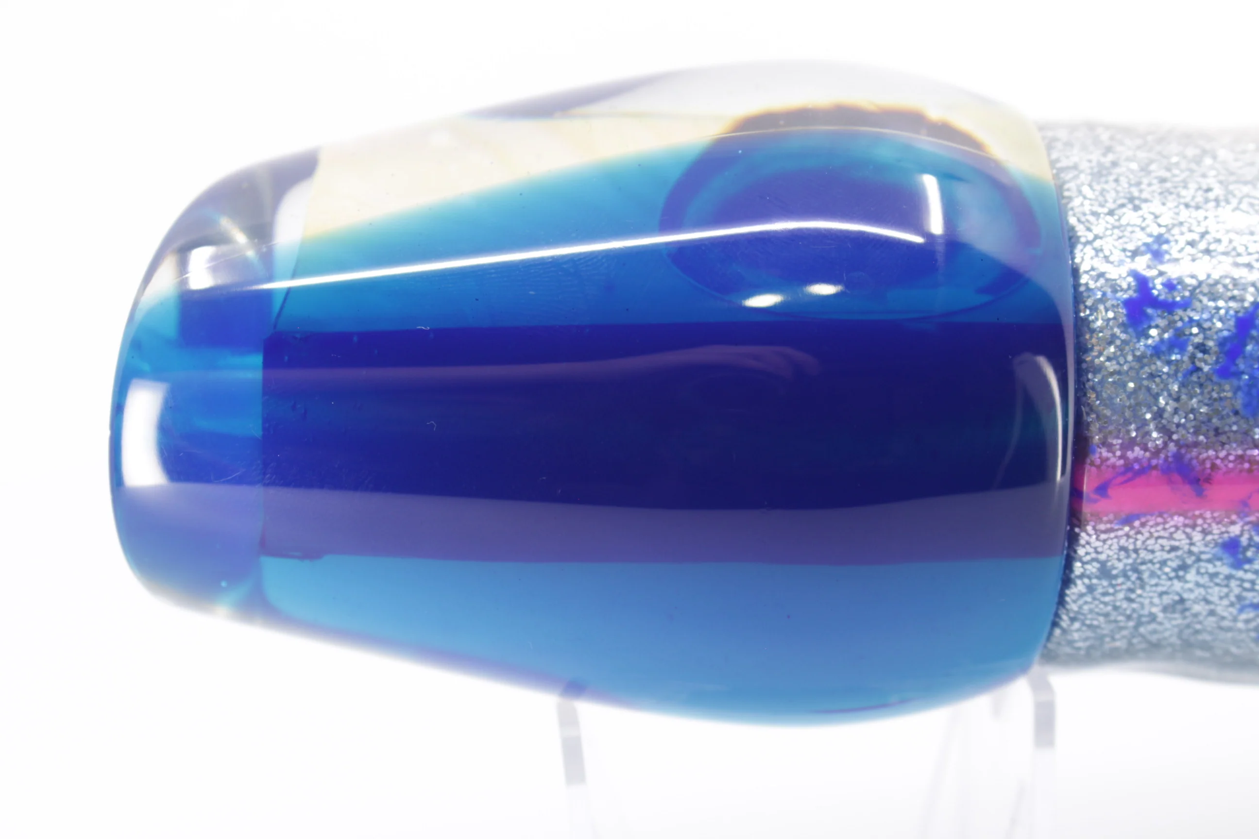 Marlin Magic Golden MOP Blue Back Taxi Eyes Papa Joe 16" 19oz Skirted - Image 5