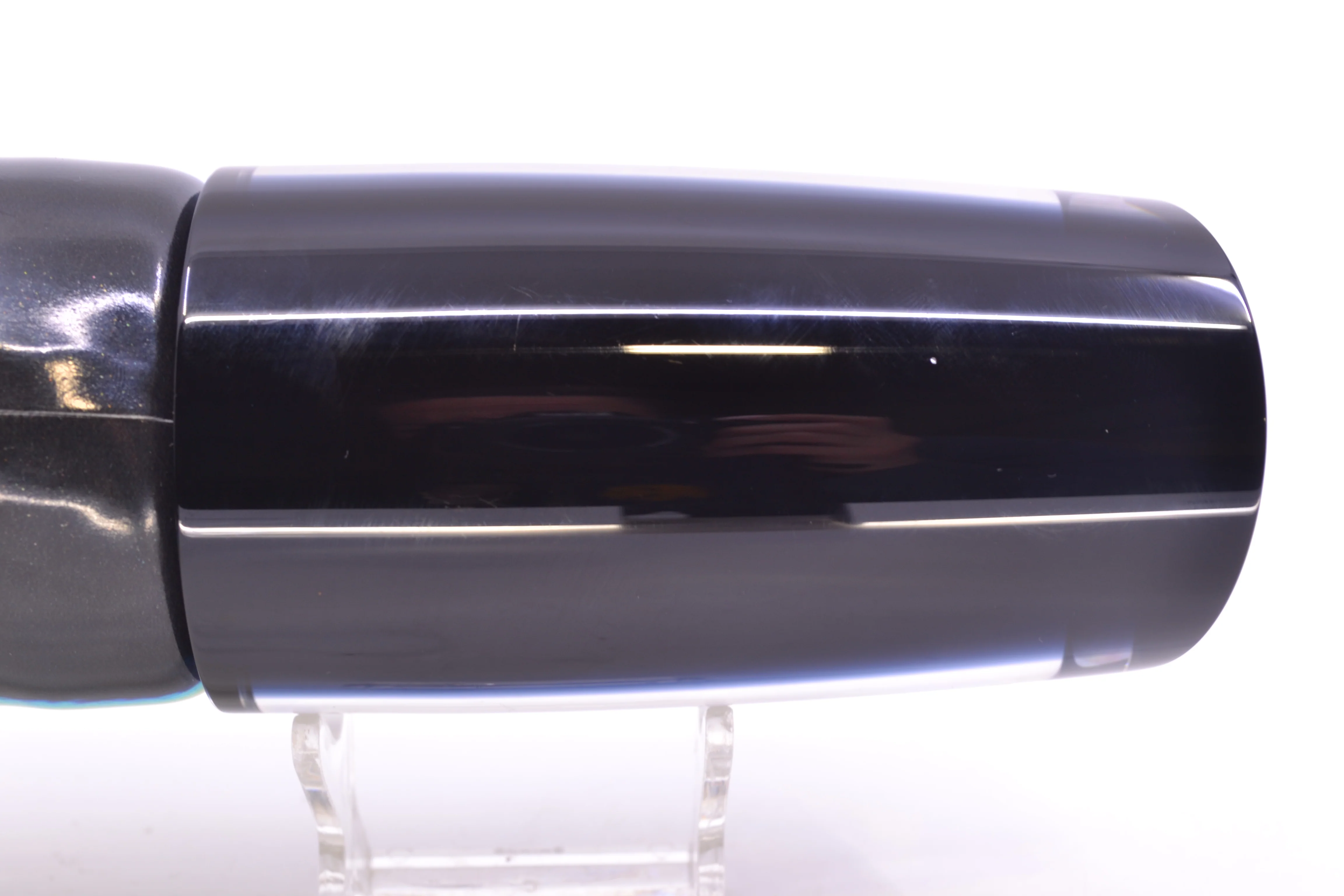 Moyes Lures Black Pearl Black Back Taxi Eyes XXL B.C.K. Teaser 18oz FT Vinyl - Image 5