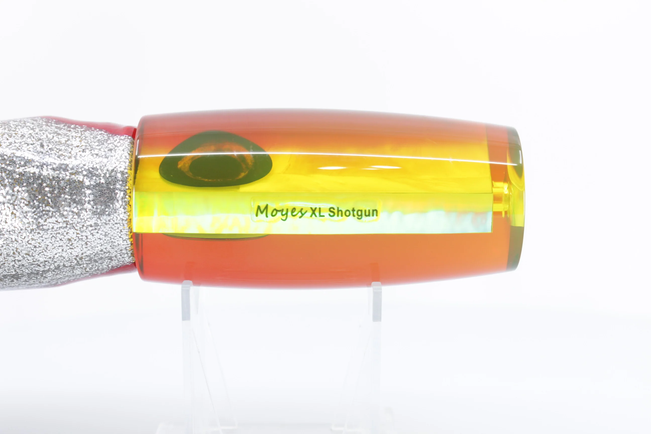 Moyes Lures Bleeding Mackerel Yellow MOP Red Back XL Shotgun 14" 12oz Skirted #2 - Image 6