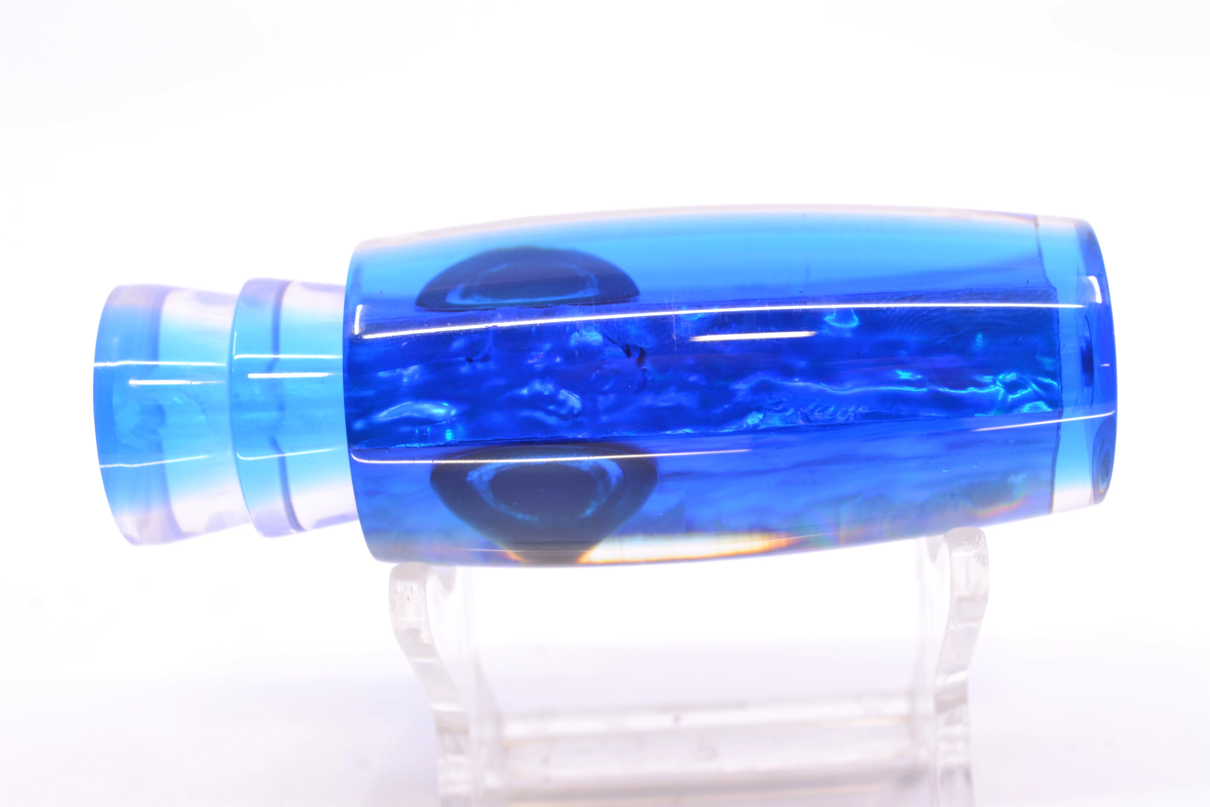 Moyes Lures Blue Awabi Blue Back Taxi Eyes Small Shotgun 9" 2oz - Image 3