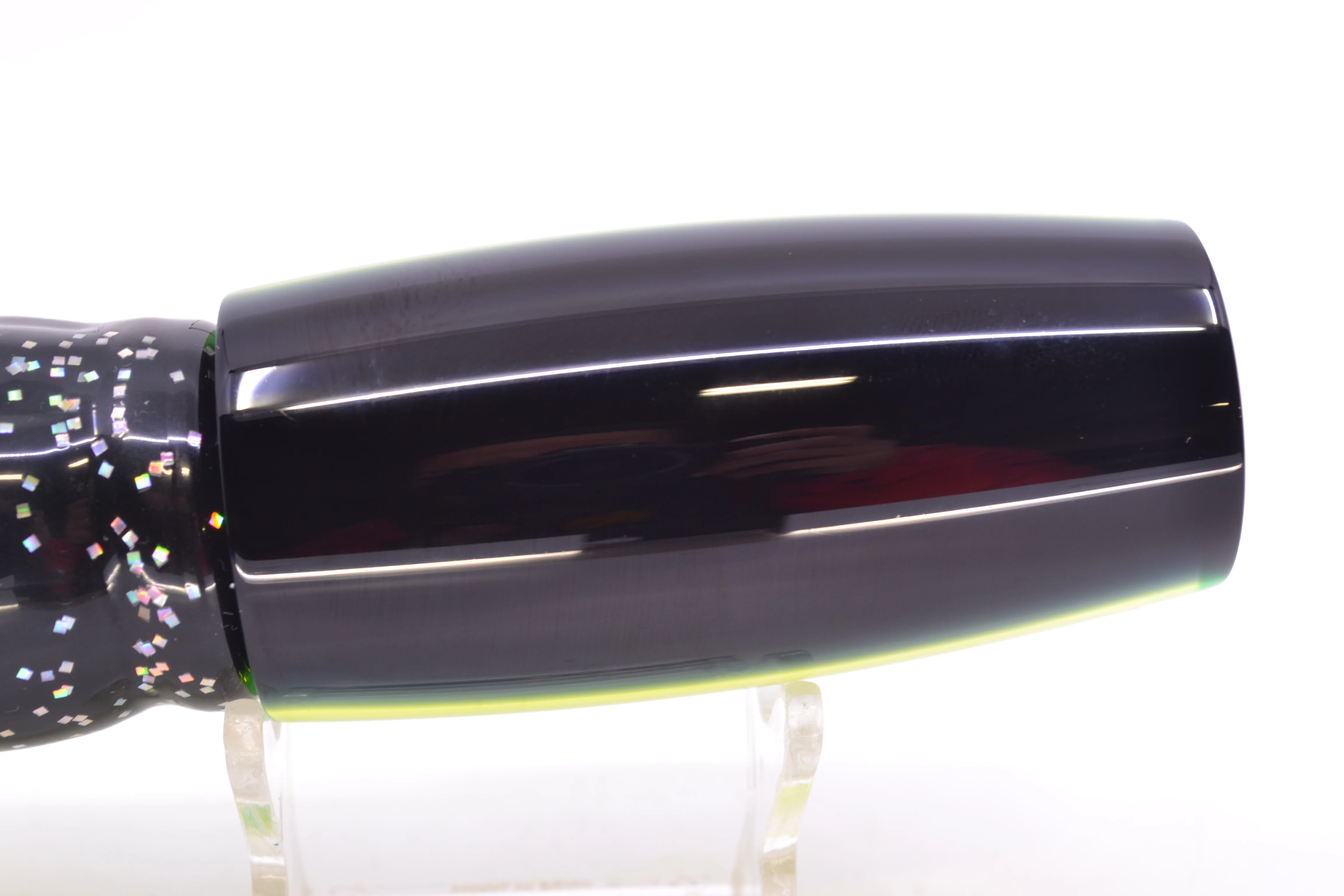 Moyes Lures Chartreuse MOP Black Back Large Shotgun 12" 7.8oz Skirted Magic Johnson - Image 5