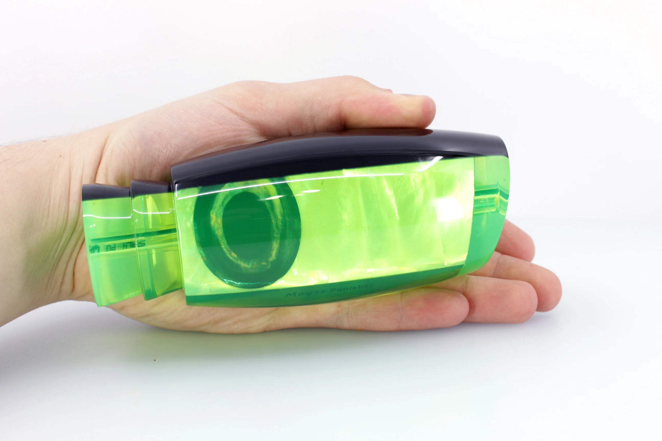 Moyes Lures Chartreuse MOP Black Back Punisher 16" 14.5oz - Image 5