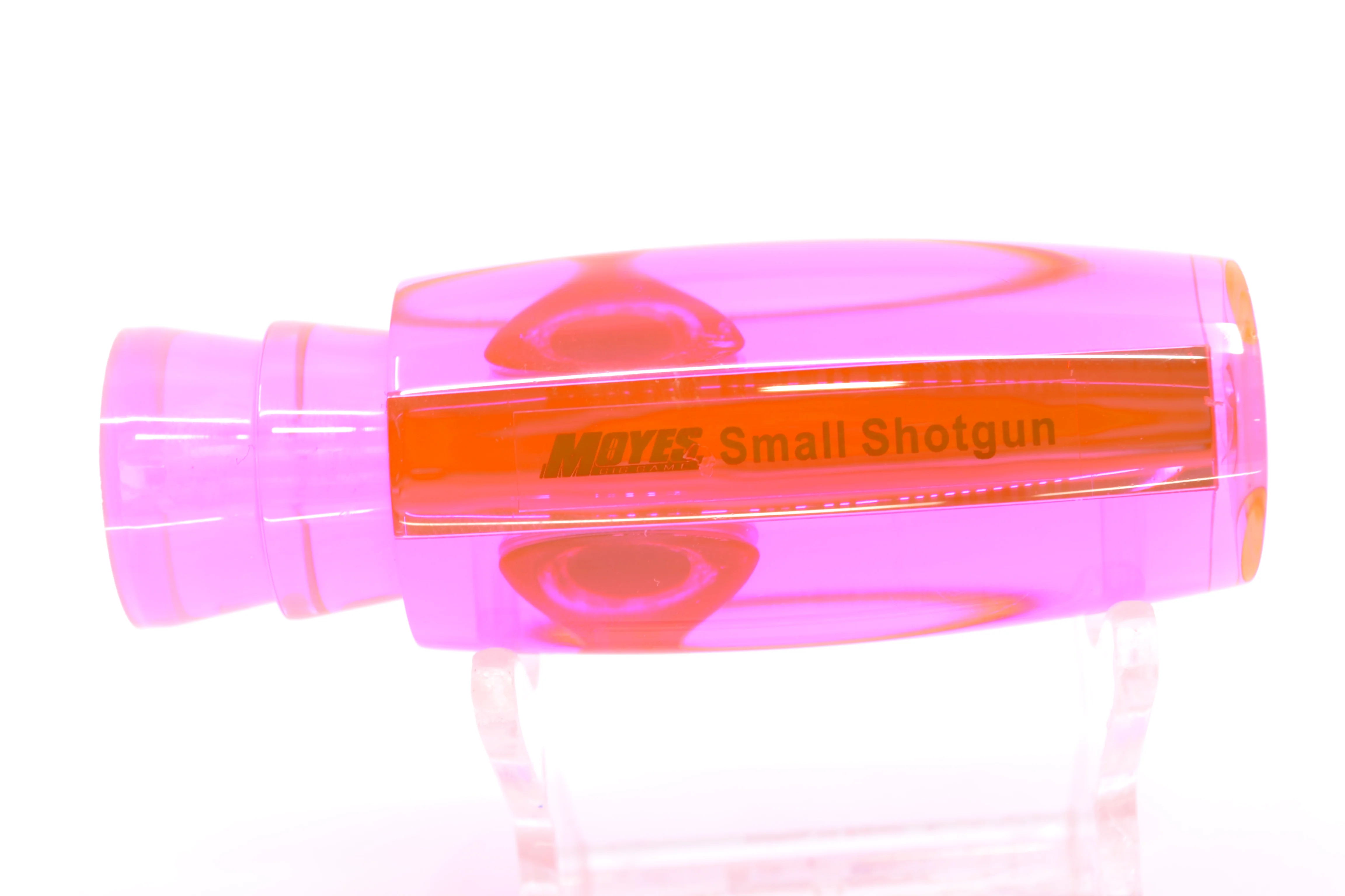 Moyes Lures Fluorescent Pink Mirrored Taxi Eyes Small Shotgun 9" 2oz - Image 3
