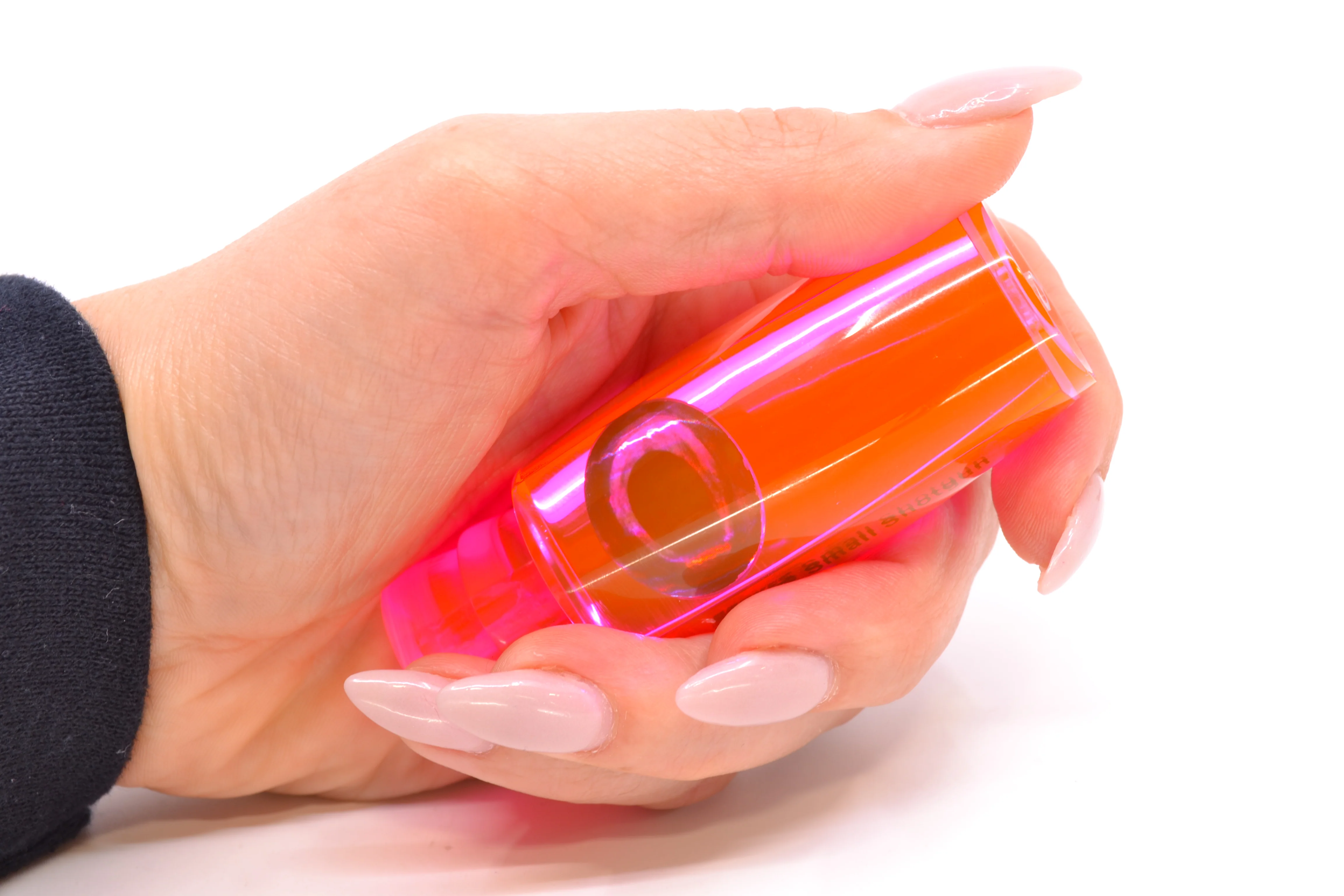 Moyes Lures Fluorescent Pink Mirrored Taxi Eyes Small Shotgun 9" 2oz - Image 6