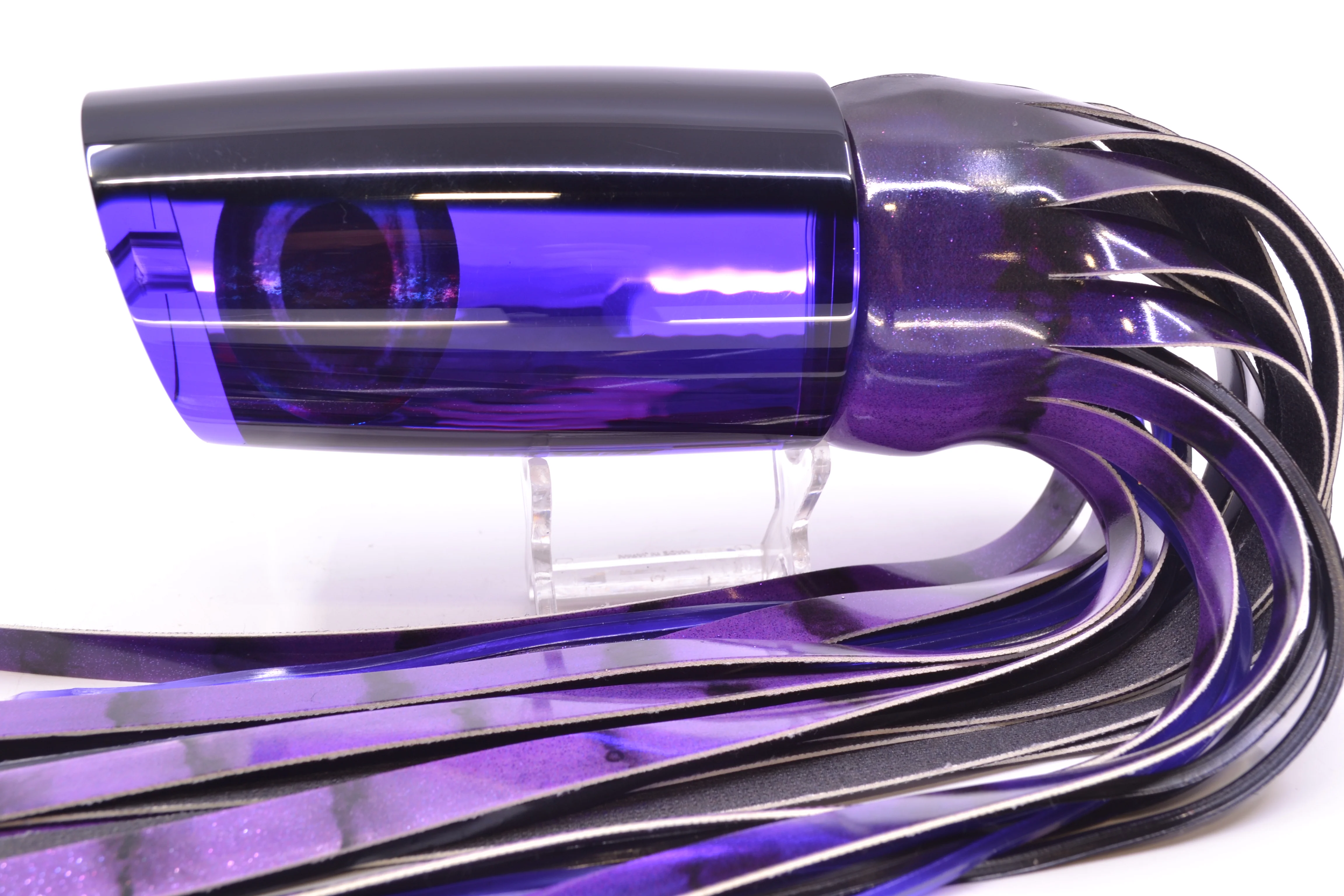 Moyes Lures Purple Mirrored Black Back Taxi Eyes XXL B.C.K. Teaser 18oz FT Vinyl - Image 3