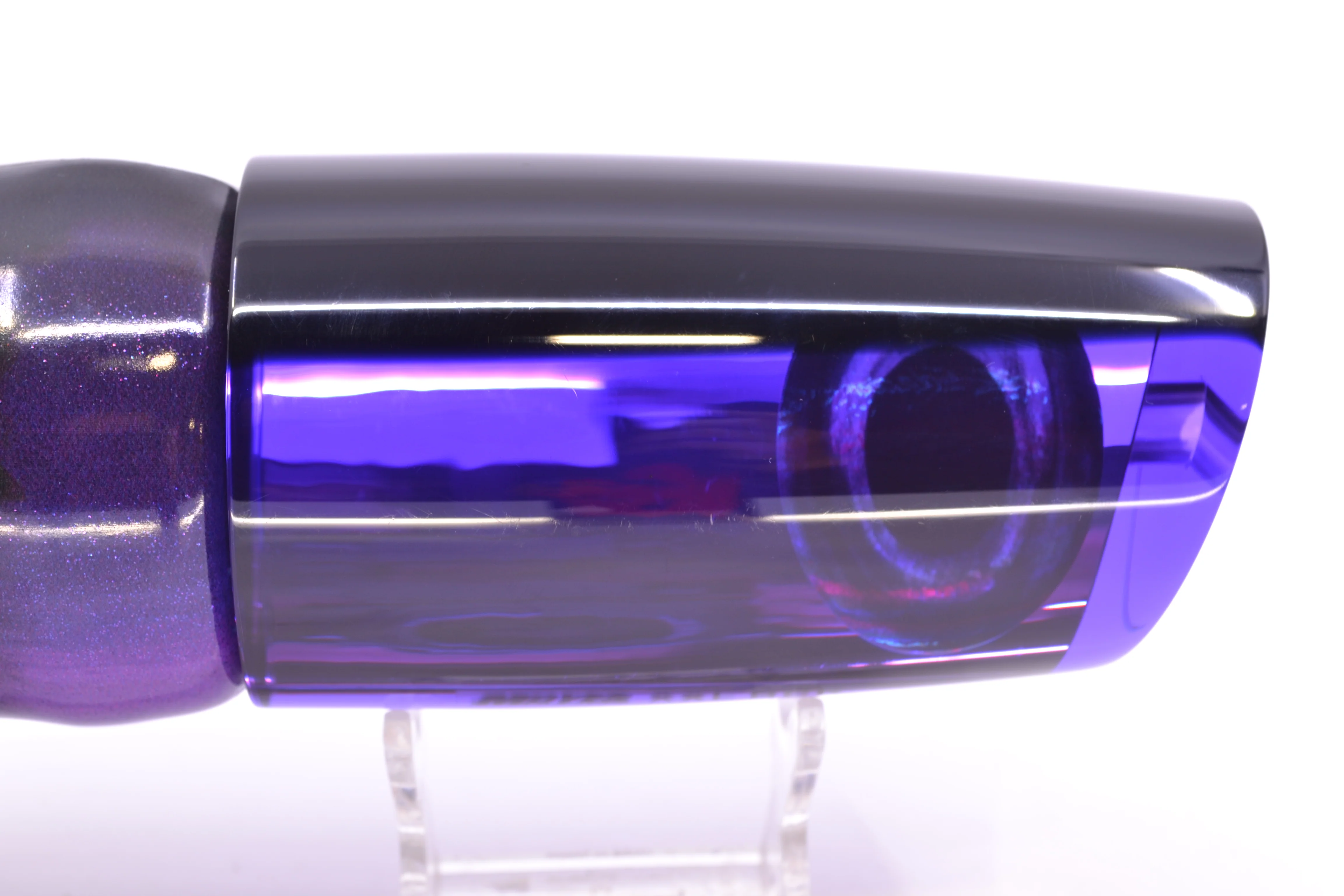 Moyes Lures Purple Mirrored Black Back Taxi Eyes XXL B.C.K. Teaser 18oz FT Vinyl - Image 4