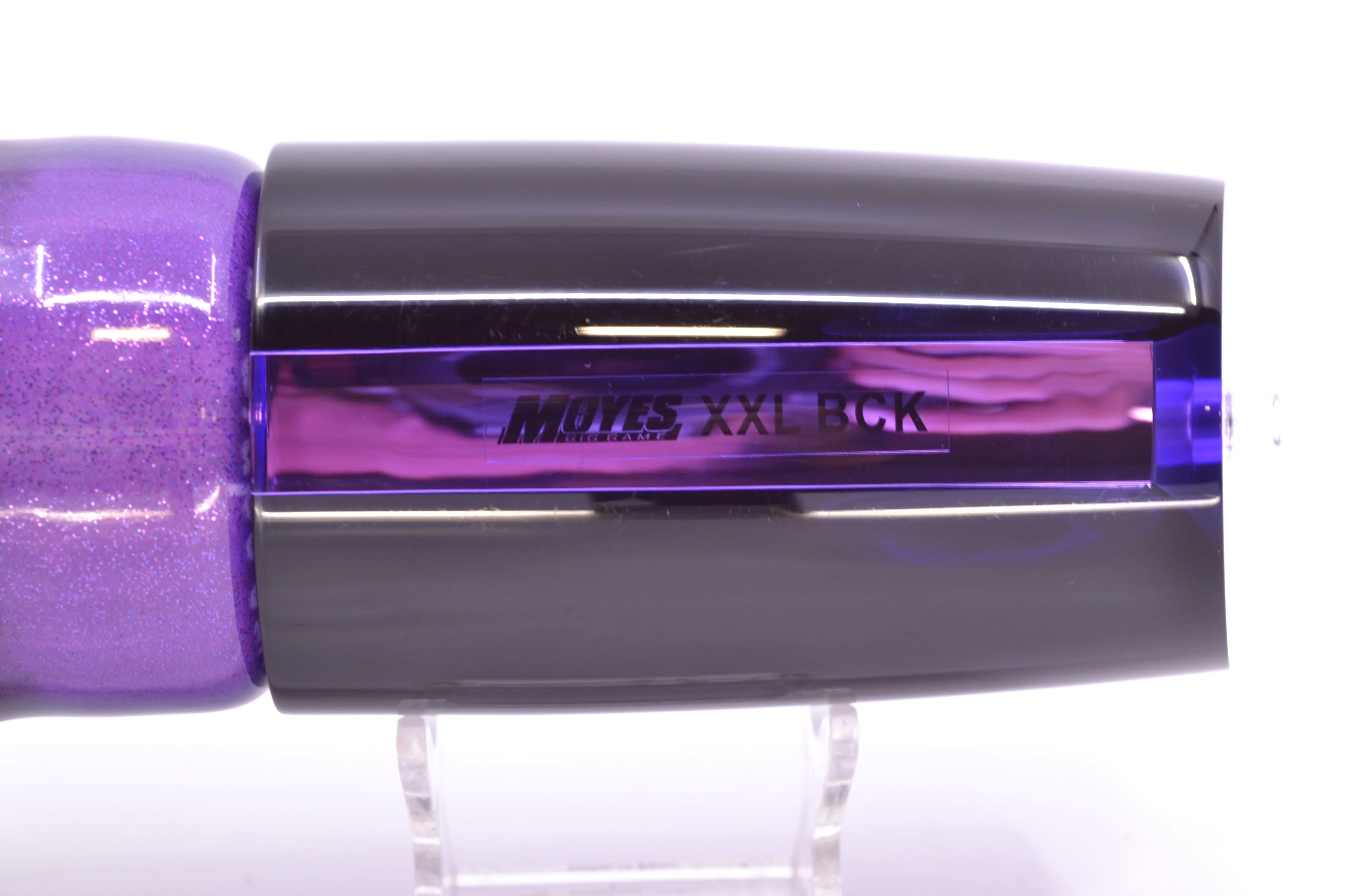 Moyes Lures Purple Mirrored Black Back Taxi Eyes XXL B.C.K. Teaser 18oz FT Vinyl - Image 6