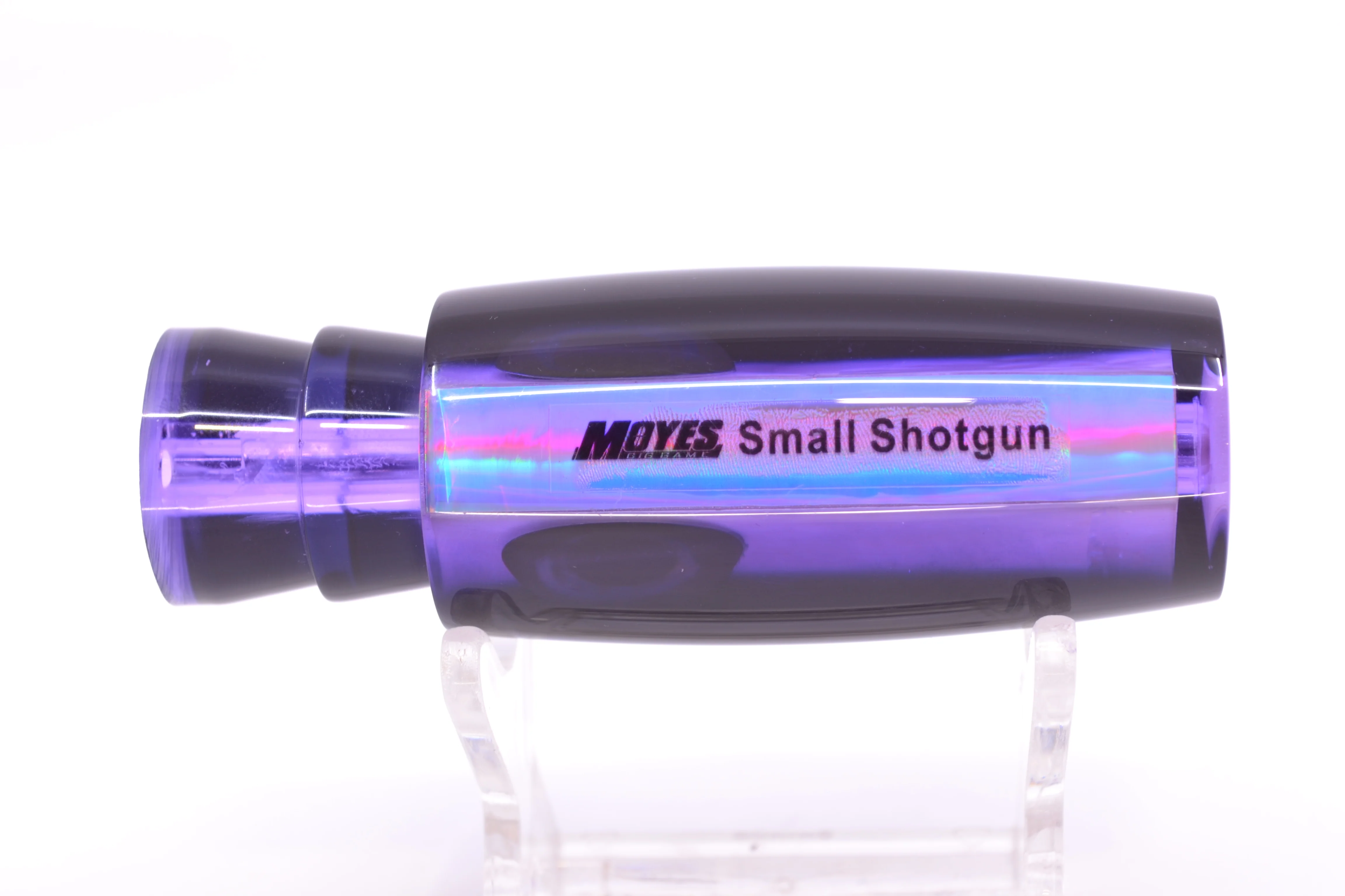 Moyes Lures Purple MOP Black Back Taxi Eyes Small Shotgun 9" 2oz - Image 3