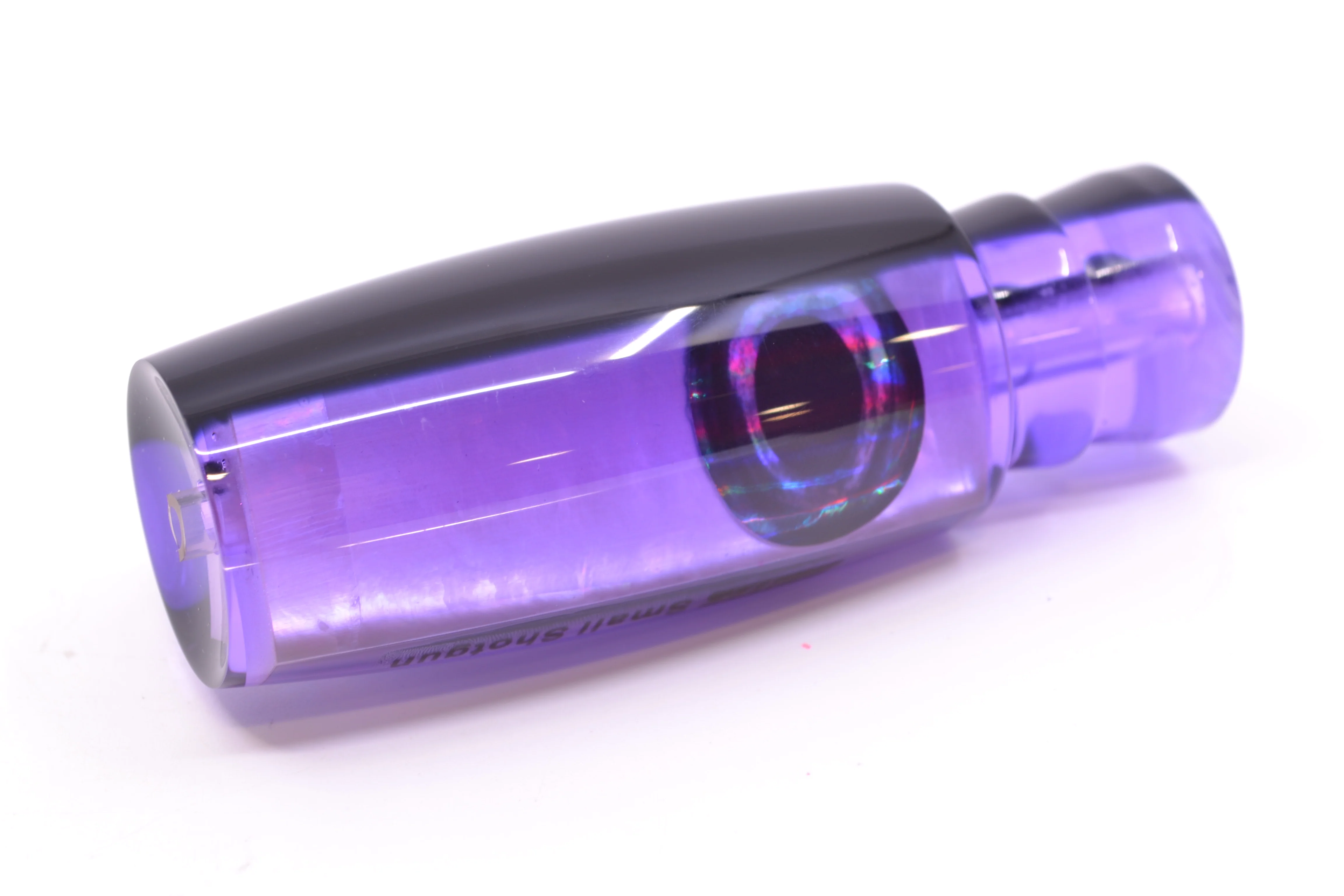 Moyes Lures Purple MOP Black Back Taxi Eyes Small Shotgun 9" 2oz - Image 5