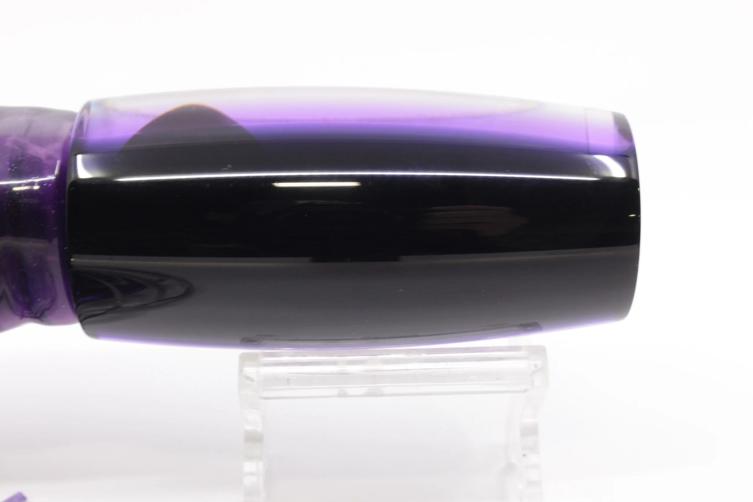 Moyes Lures Skipjack Paua-MOP Black-Purple Back Large Shotgun 12" 7.8oz Skirted - Image 7