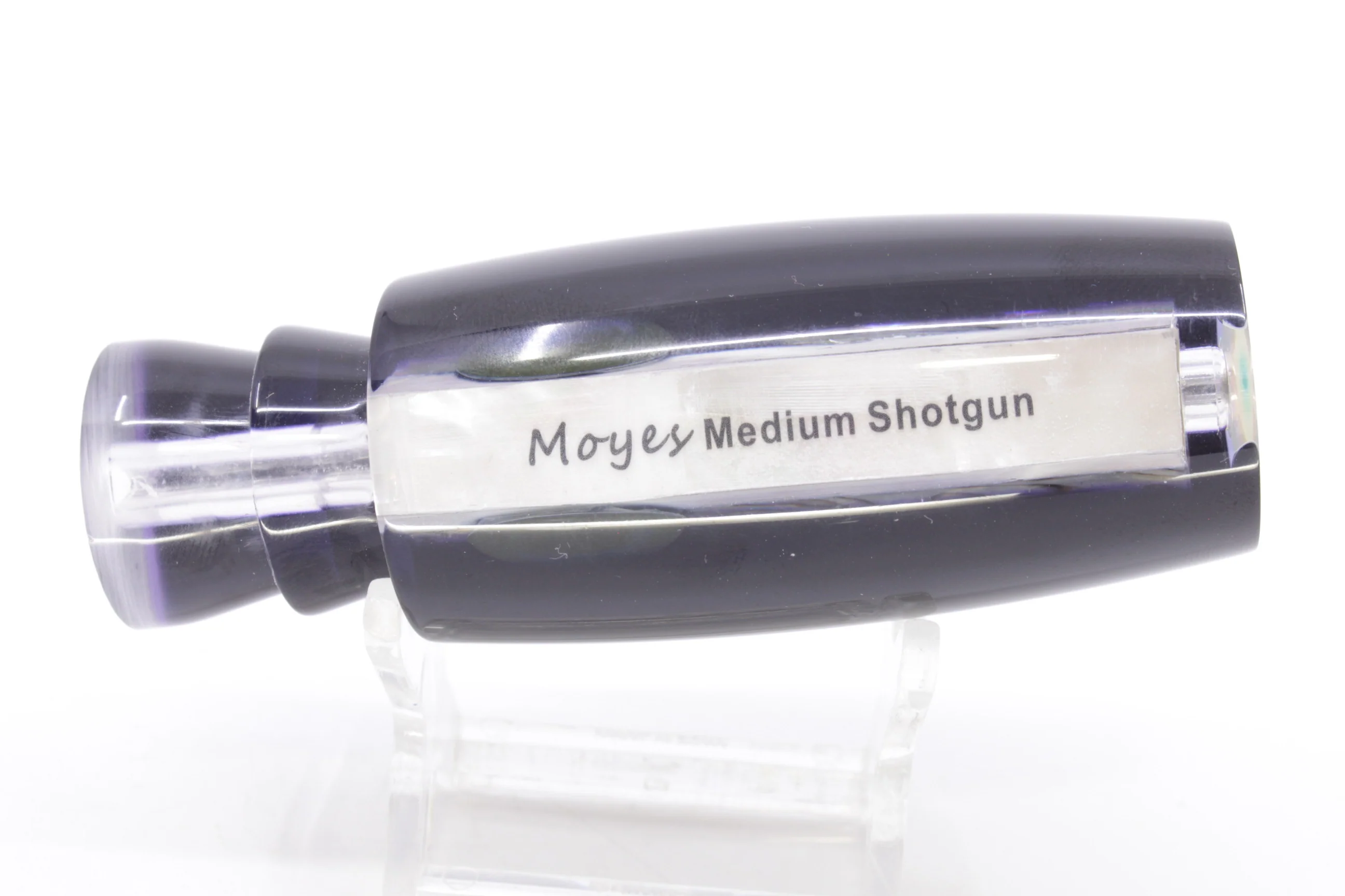 Moyes Lures Skipjack Paua-MOP Black-Purple Back Medium Shotgun 10" 3.3oz - Image 3