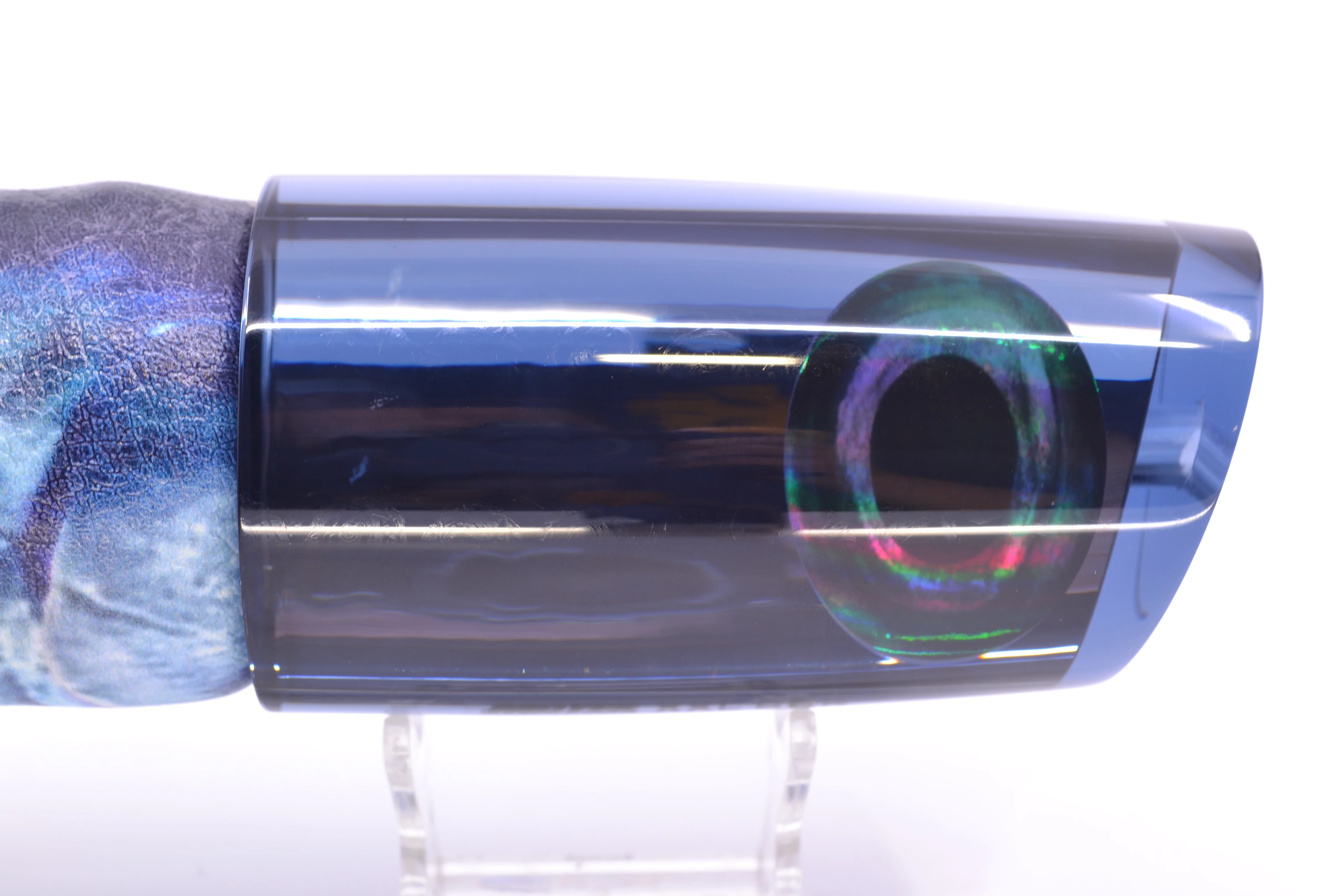 Moyes Lures Smoke Mirrored Taxi Eyes XXL B.C.K. Teaser 18oz ALV Vinyl Wahoo - Image 4