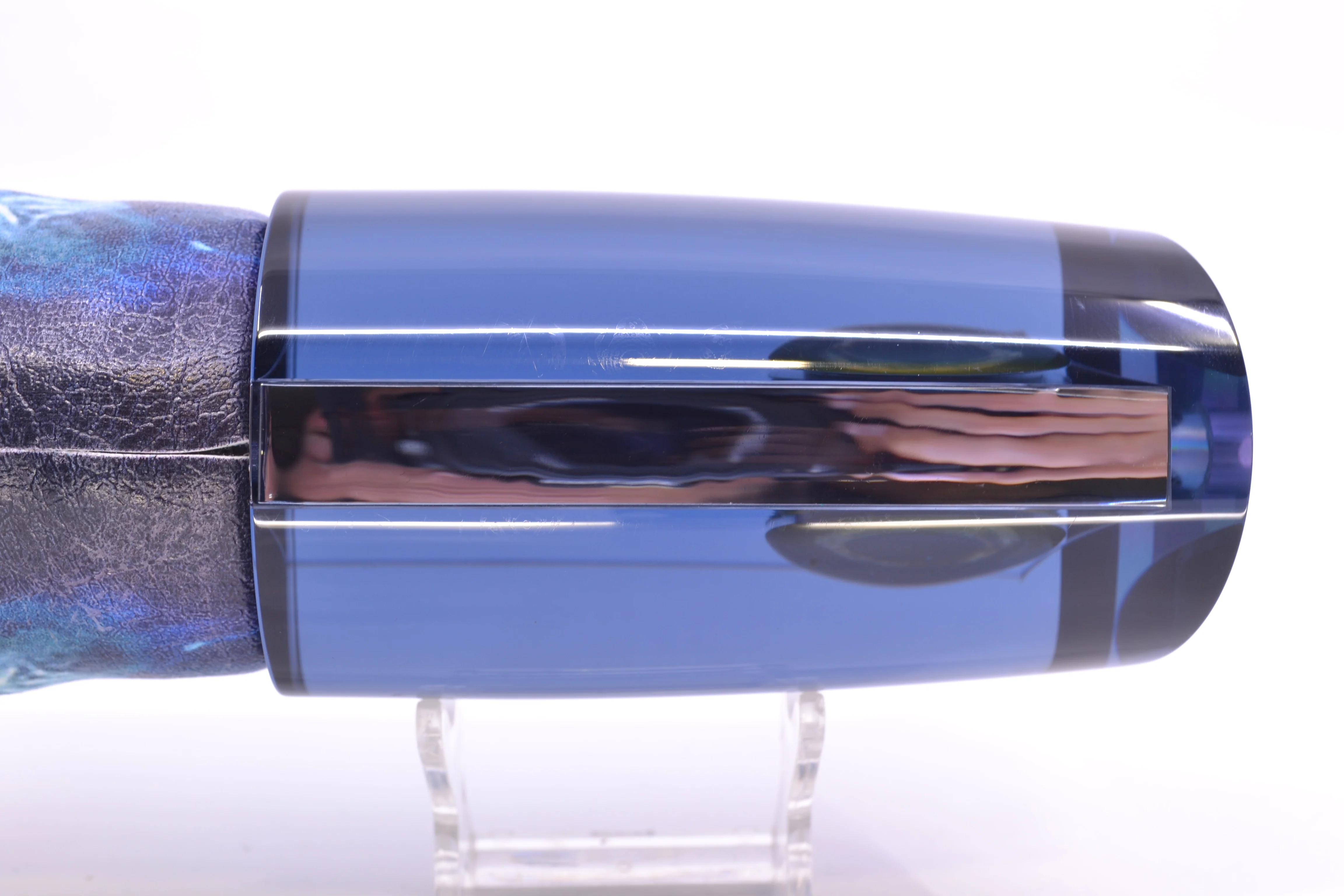 Moyes Lures Smoke Mirrored Taxi Eyes XXL B.C.K. Teaser 18oz ALV Vinyl Wahoo - Image 5