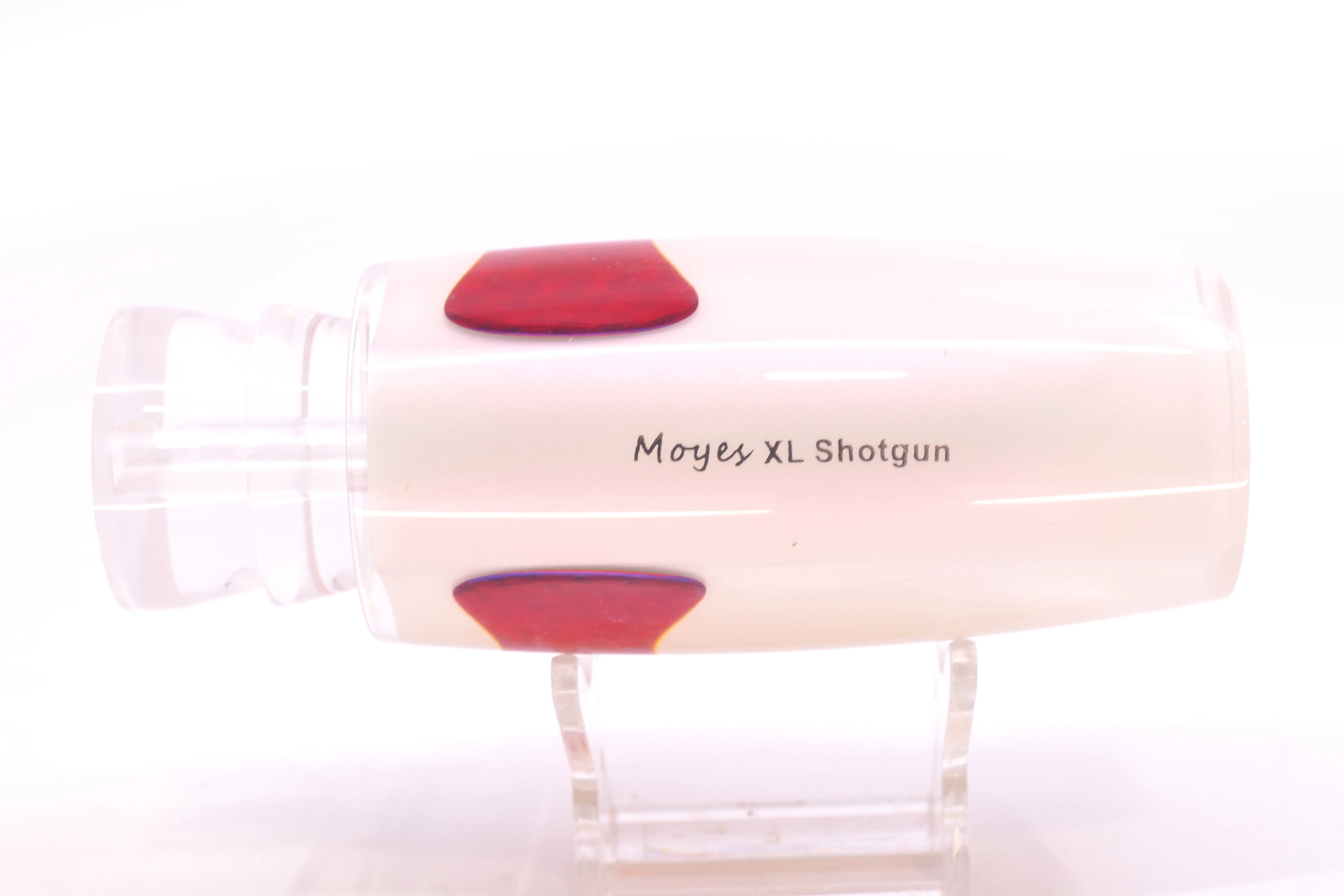 Moyes Lures Strawberry Pearl Red Eyes XL Shotgun 14" 8oz - Image 4