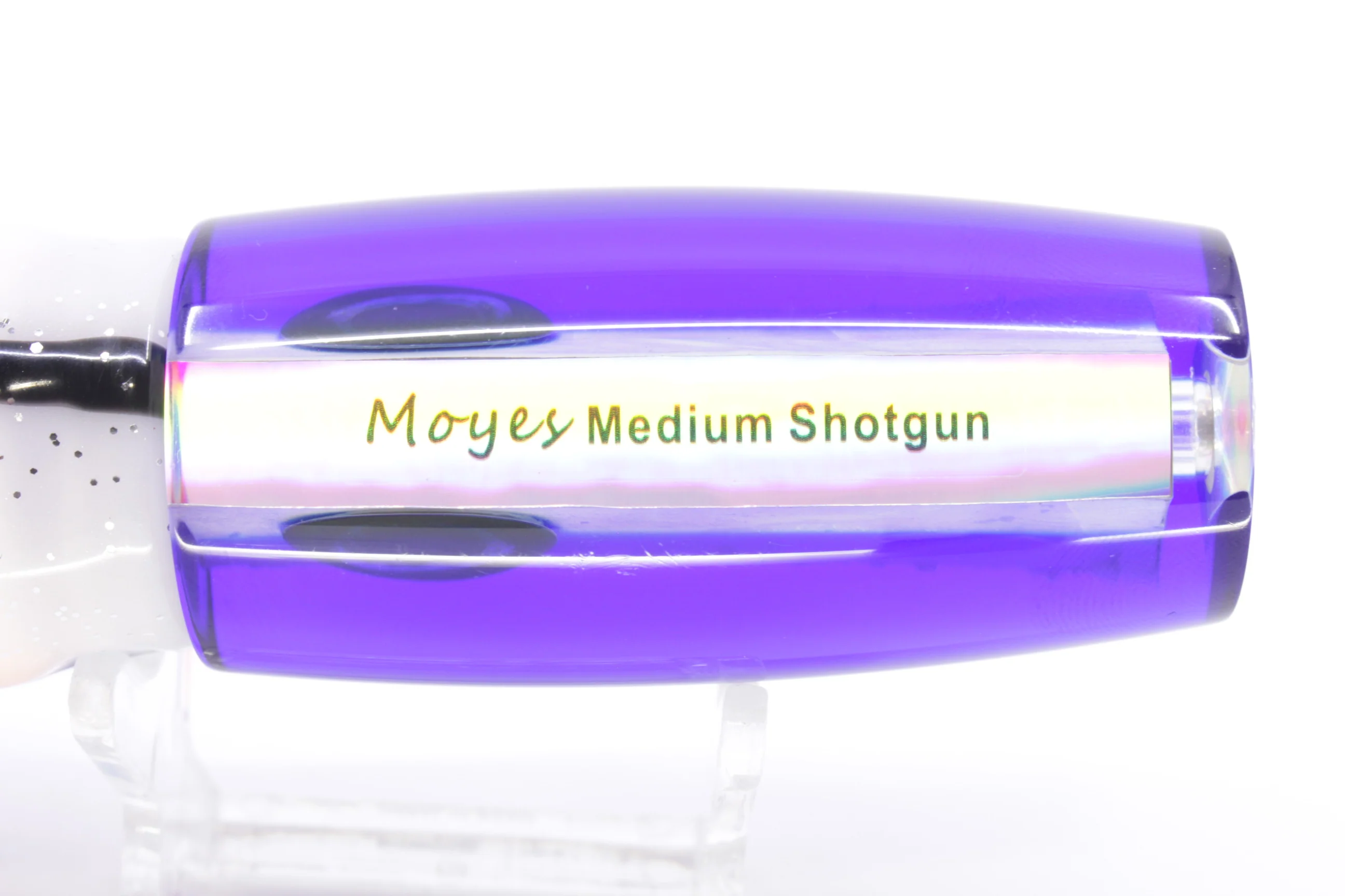 Moyes Lures White MOP Blue Back Medium Shotgun 10" 6.2oz Skirted Gay Bob - Image 6
