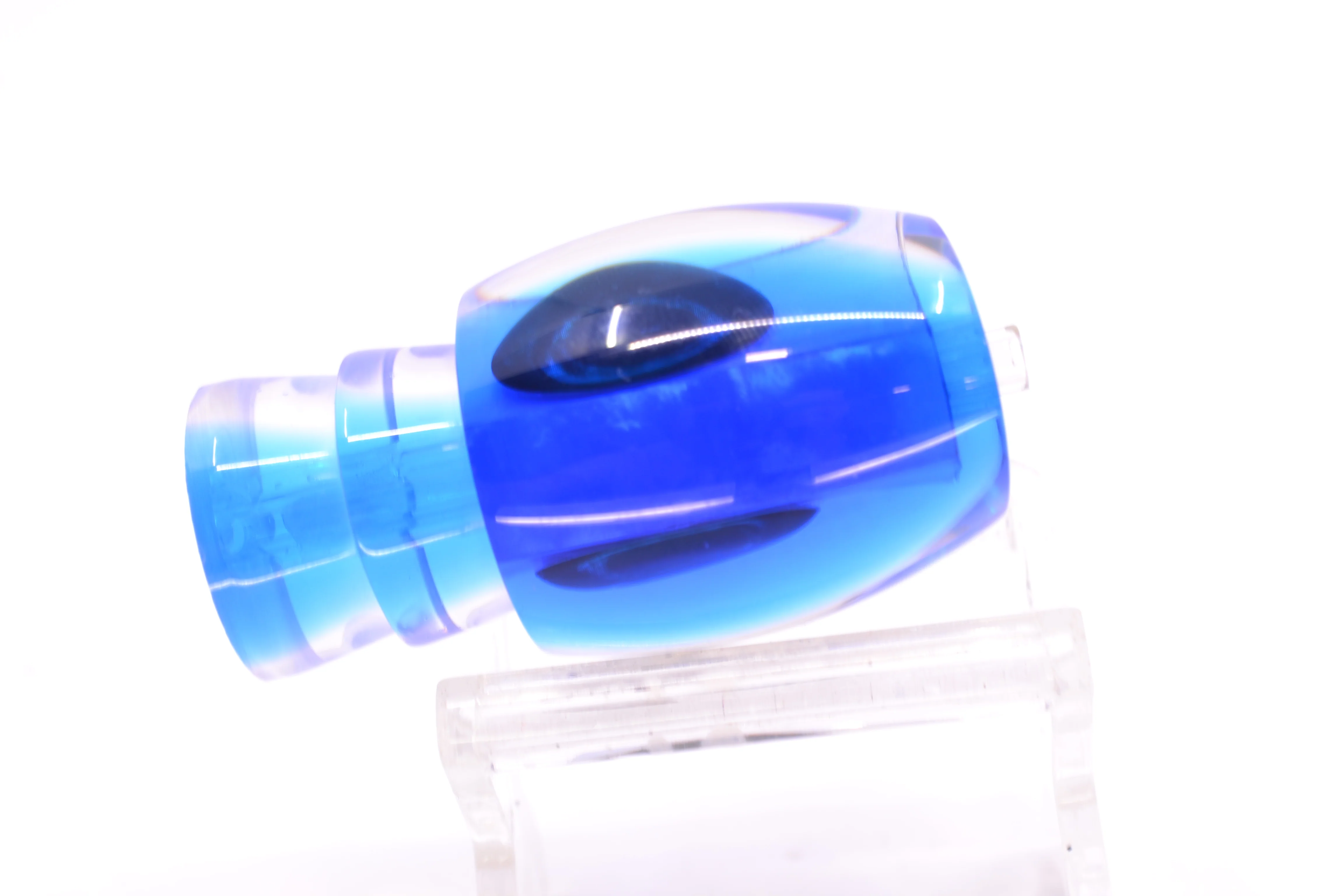 Moyes Lures White MOP Blue Back Taxi Eyes NEW Small Blaster 9" 3oz - Image 3